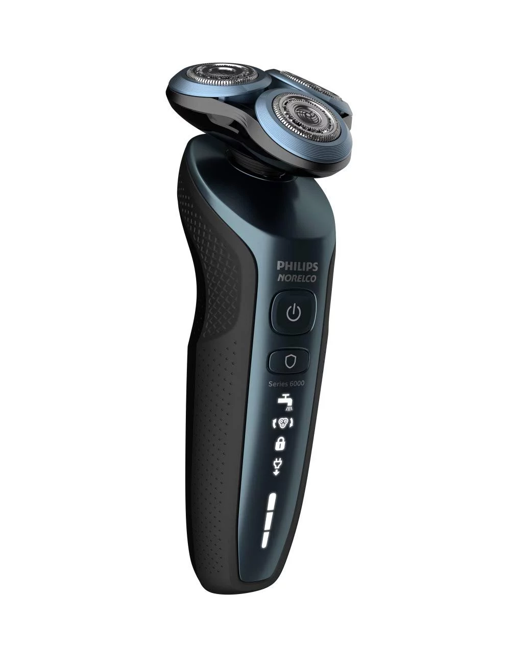 Norelco Series 6000 CORDLESS Mens Shaver with MultiFlex Heads and All NEW Skin Guard Mode and Click-on Precision Beard Styler Trimmer and Charging Base