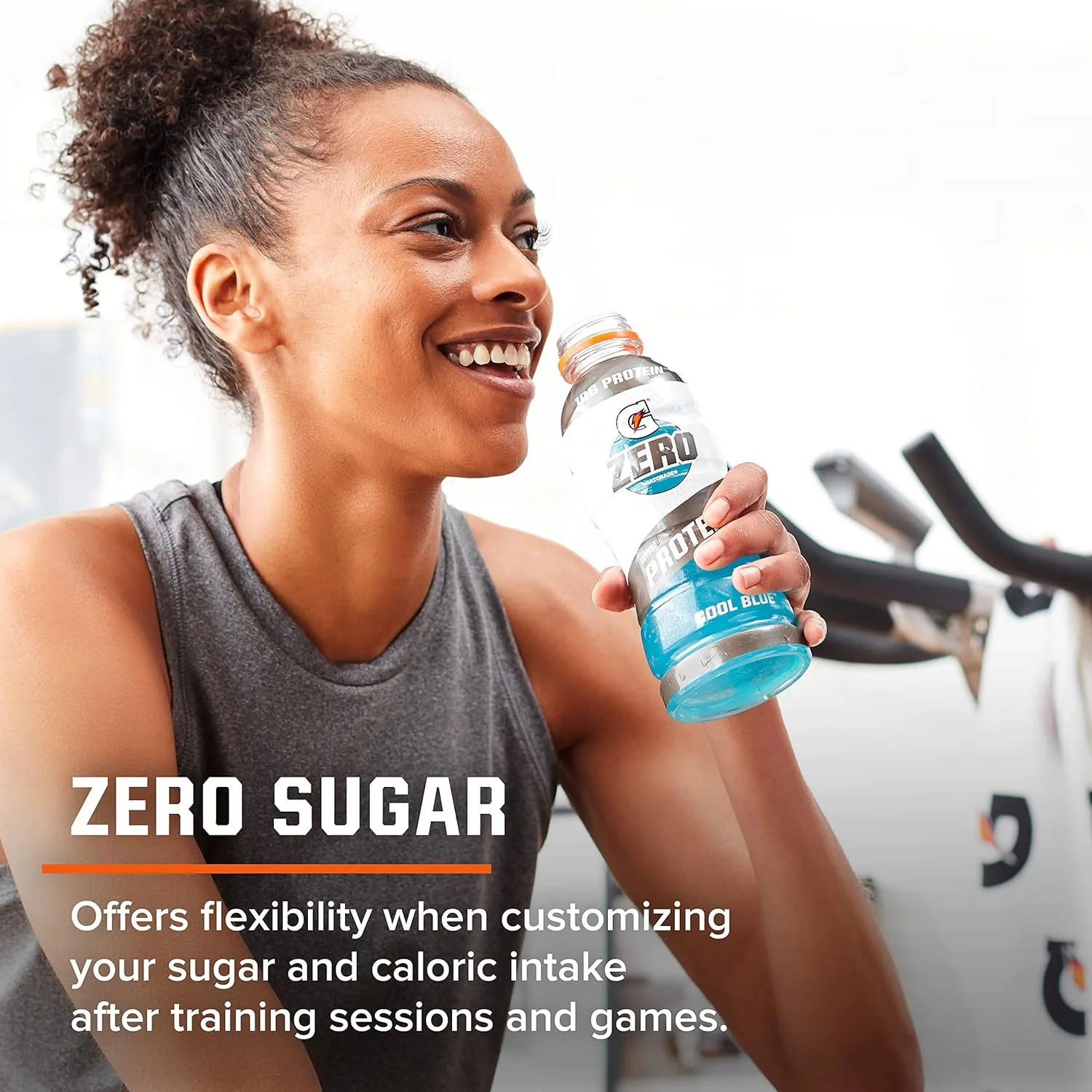 Gatorade Zero Sugar with Protein Variety Pack, 10g Whey Protein Sports Drink, 16.9 oz, 12 Pack Bottles