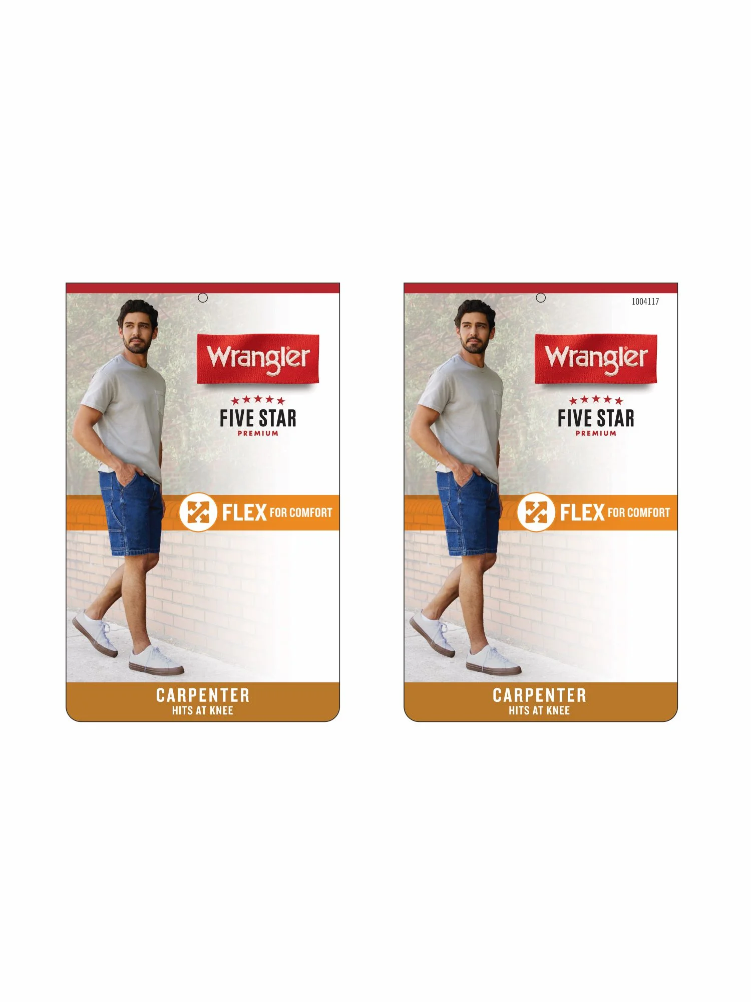 Wrangler Men's and Big Men's Relaxed Fit Carpenter Denim Short (30-50)