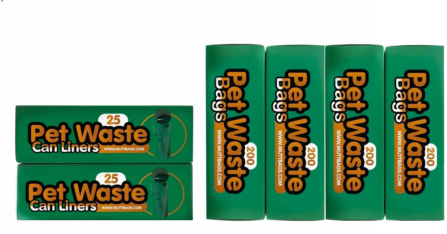 MuttBags Combo Packages- Huge Savings On Pet Waste Stations With Bonus Bags