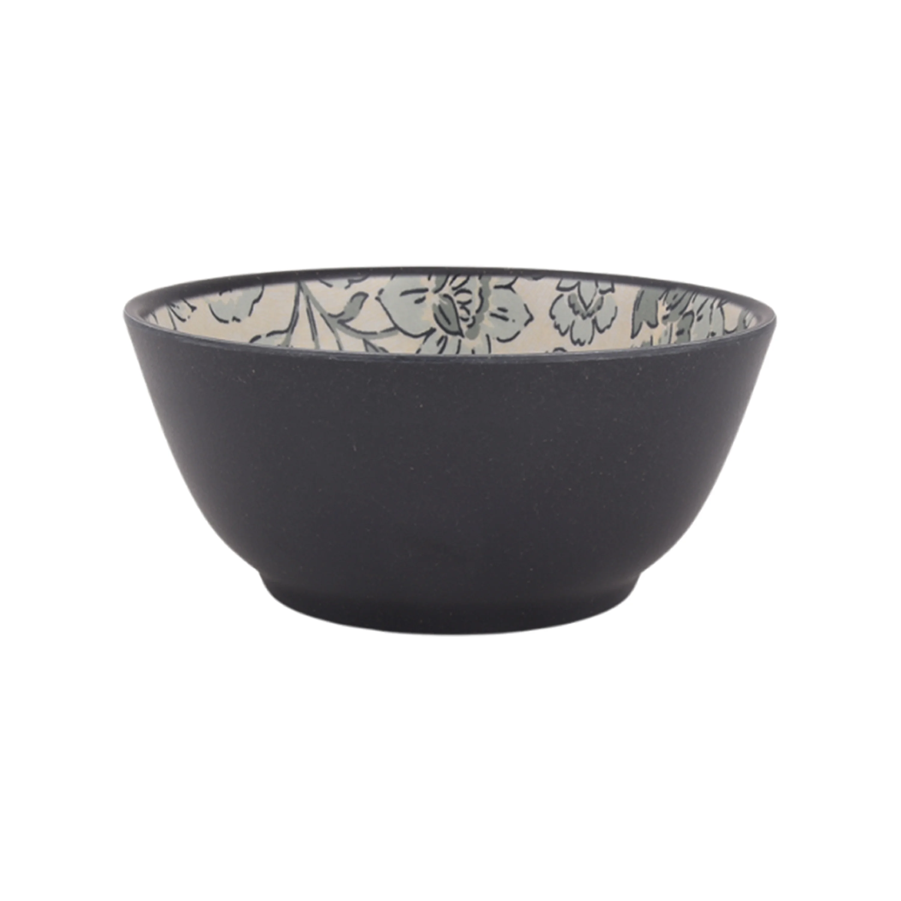 Better Homes & Garden 12-Pack Bamboo Melamine Dinnerware Set, Botanical and Linen Print