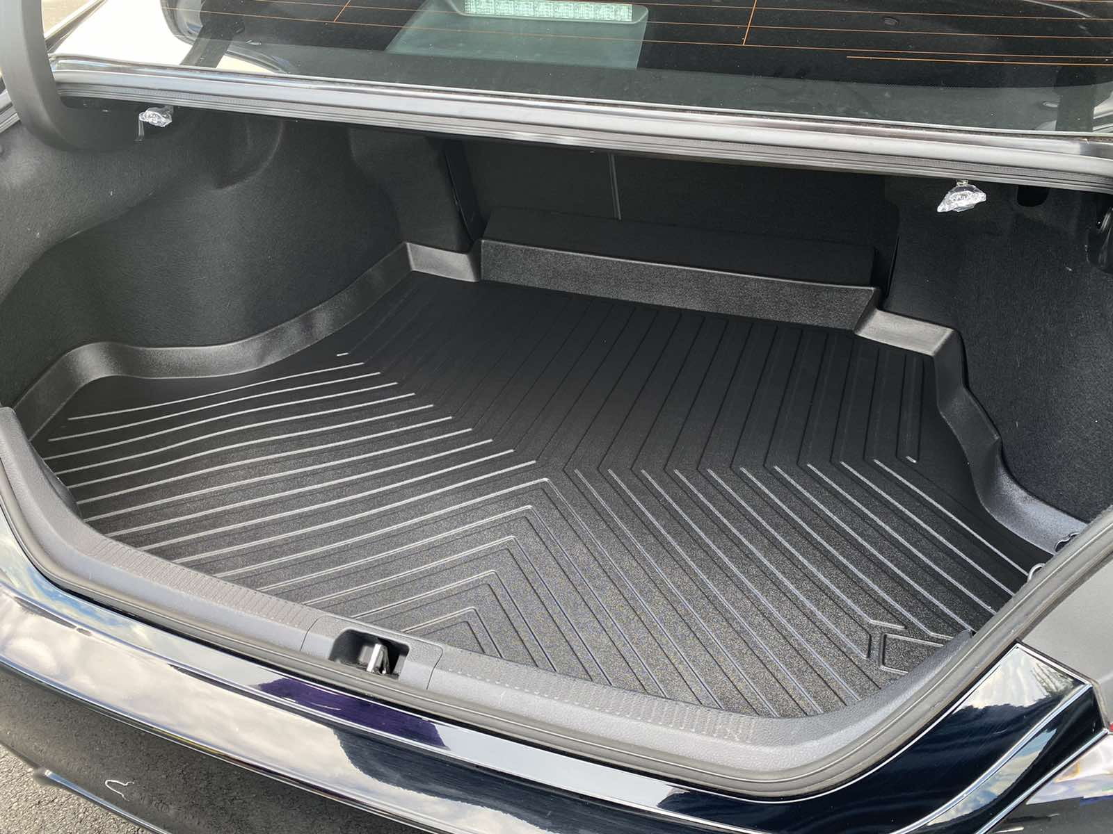 Premium Cargo Liner for Toyota Camry Camry Hybrid 2018-2023 - Custom Fit Car Trunk Mat -All-Season Black Cargo Mat - 3D Shaped Laser Measured Trunk Liners for Toyota Camry 2018-2023.