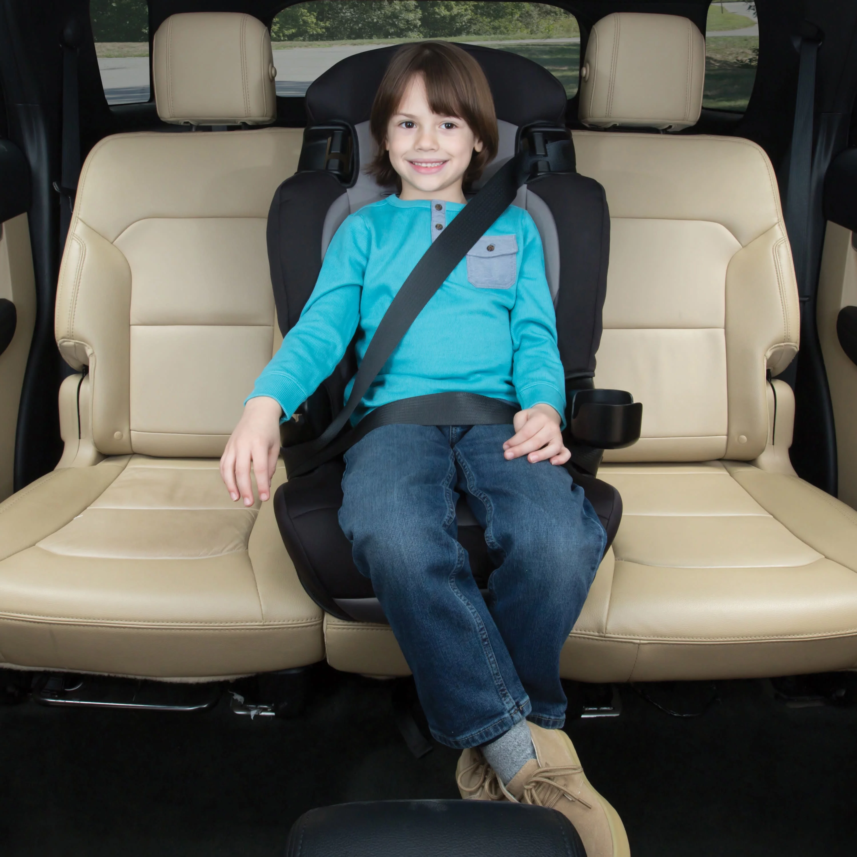 Cosco Kids Finale 2-in-1 Booster Car Seat, Storm Kite