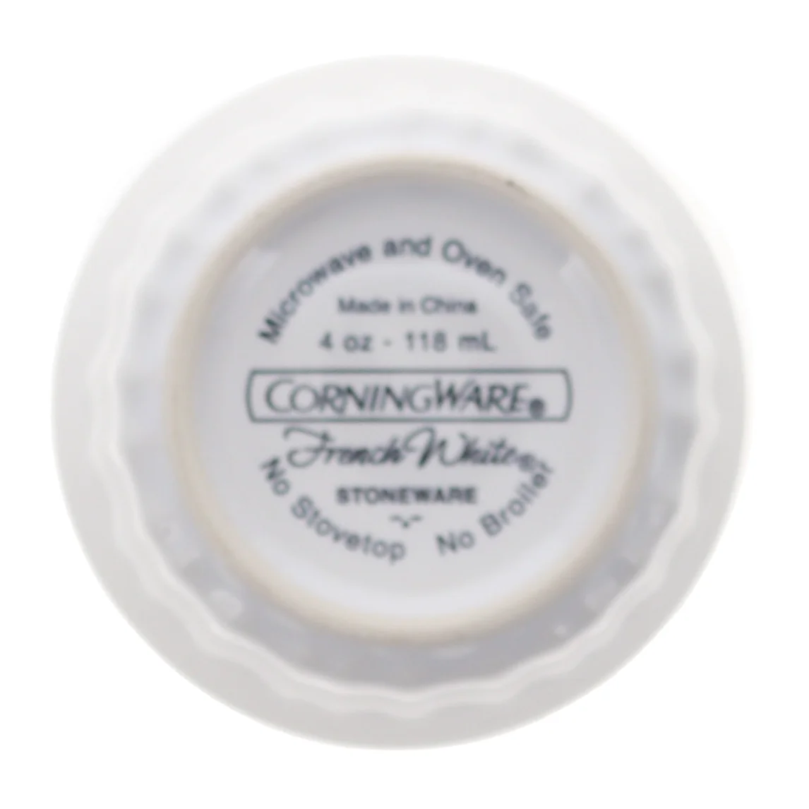 Corningware RS4 4oz/118mL Round French White Ramekins Bowl (3-Pack)