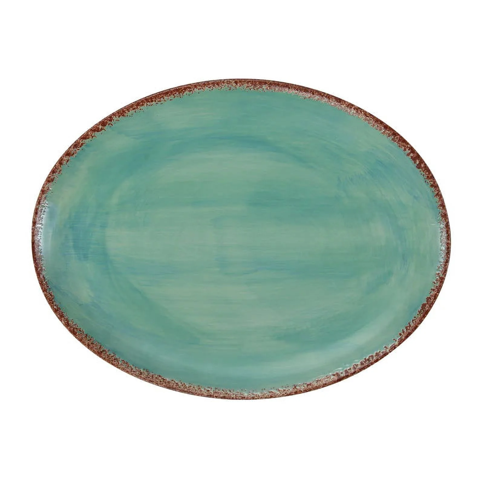 Hiend Accents Unisex Patina Ceramic Dish Set Turquoise One Size