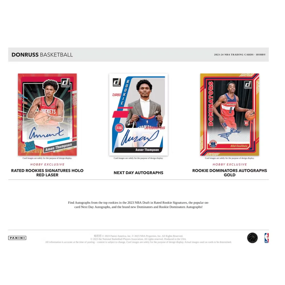 2023-24 Panini Donruss Basketball Hobby Box