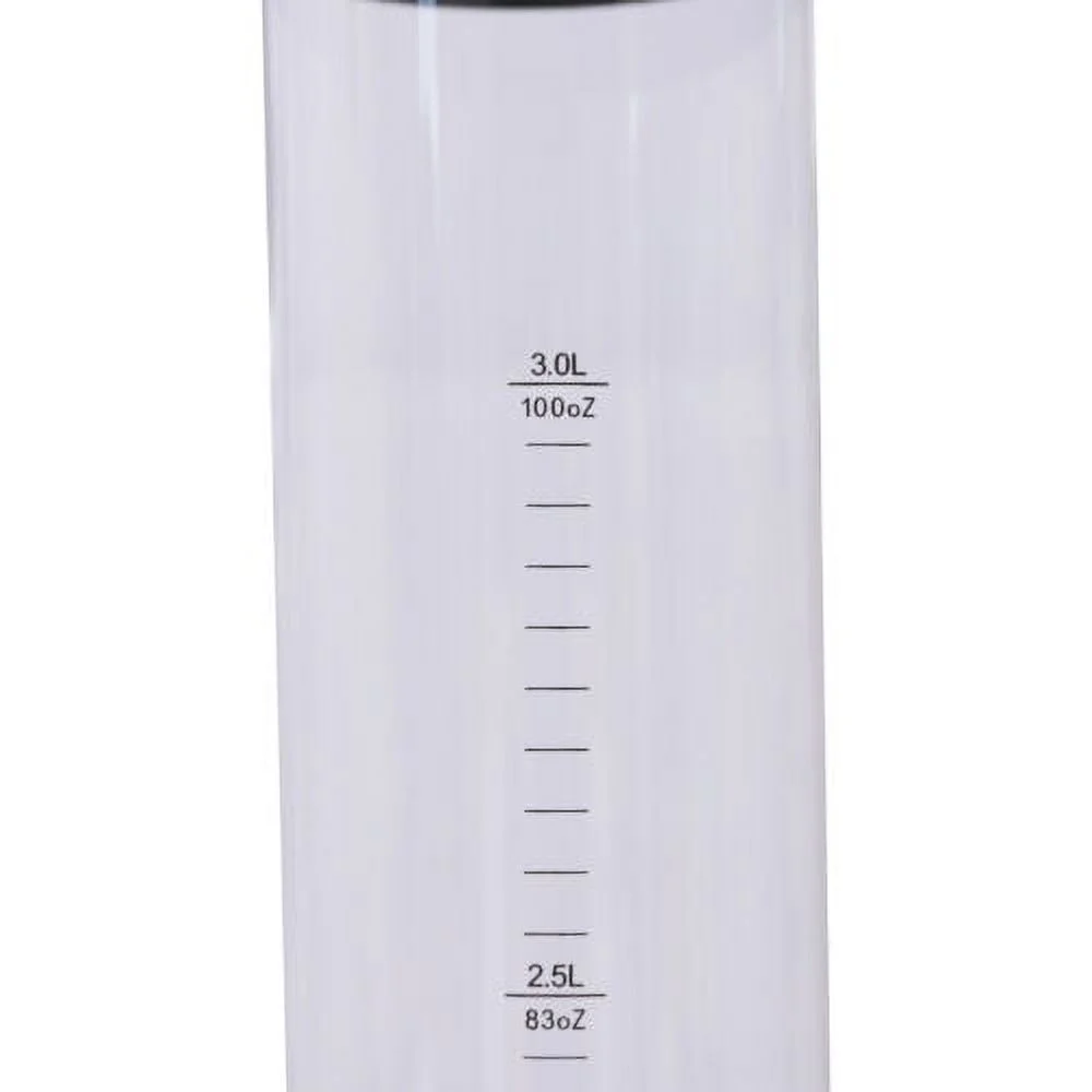 Beer Tower Dispenser with Stainless Steel Tap and Individual Ice Tube 3L/100oZ