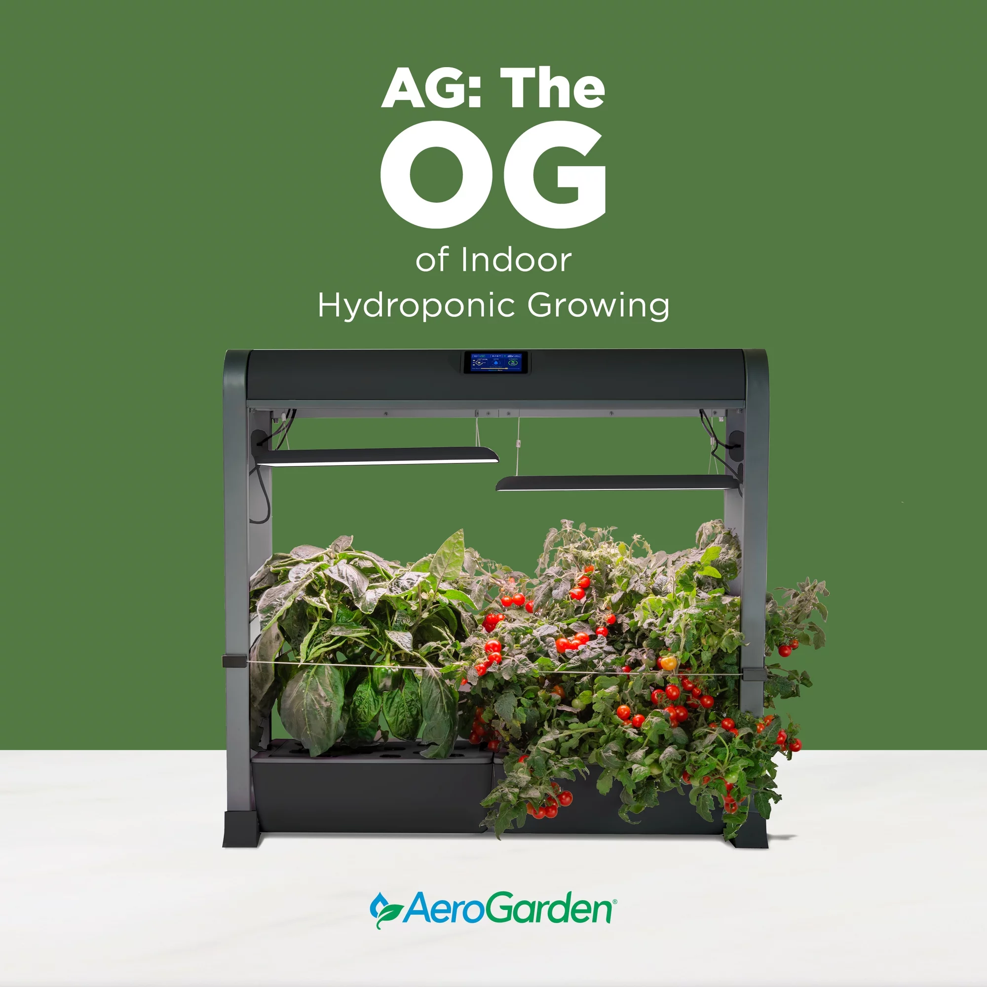 AeroGarden Farm 24Plus with Salad Bar Seed Pod Kit, Black