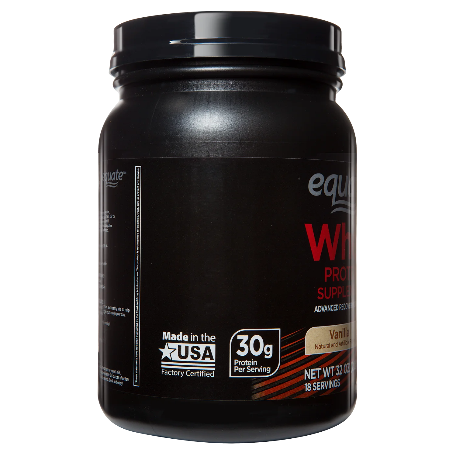 Equate Whey Protein Supplement Vanilla