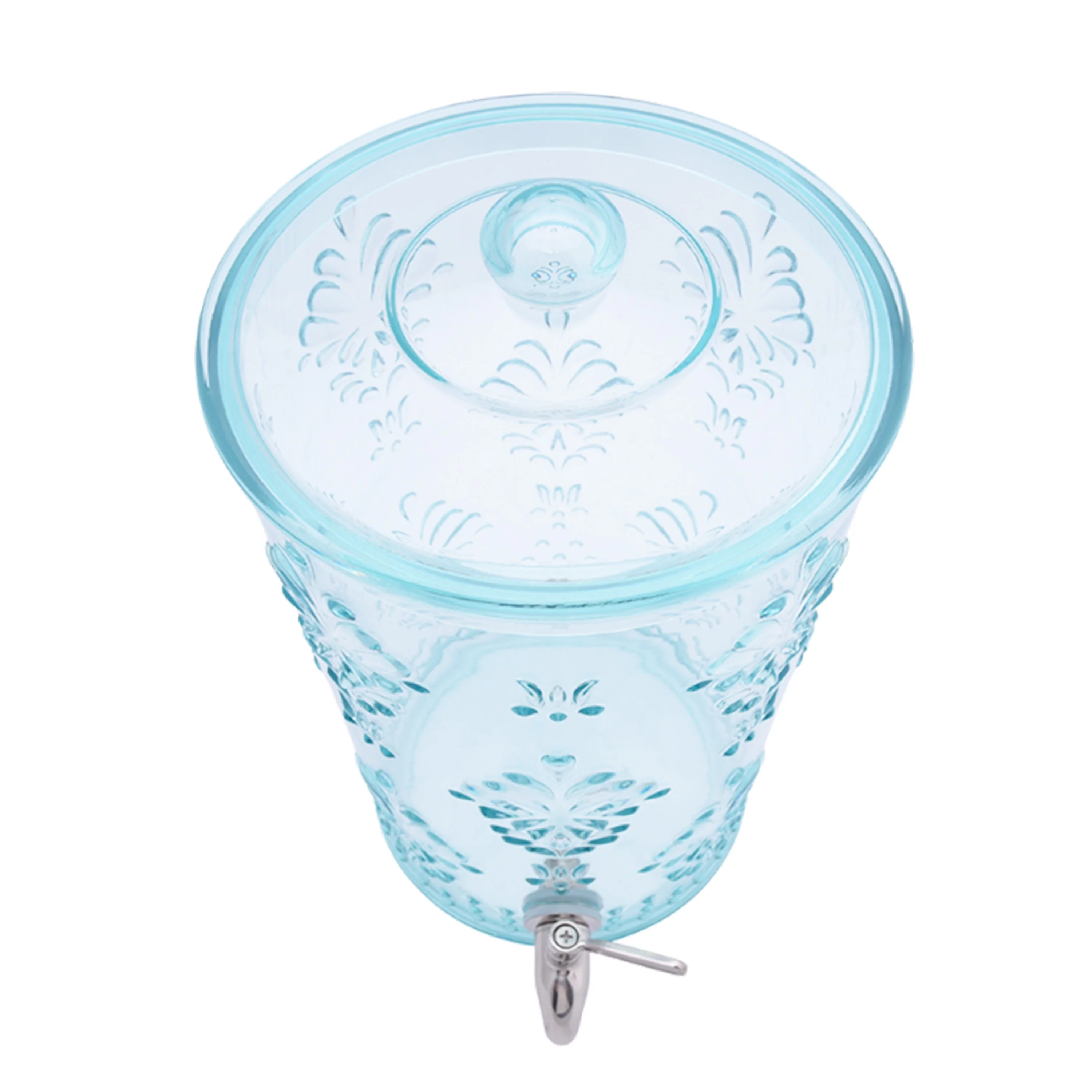 The Pioneer Woman Sunny Days 2-Gallon Acrylic Beverage Dispenser, Teal