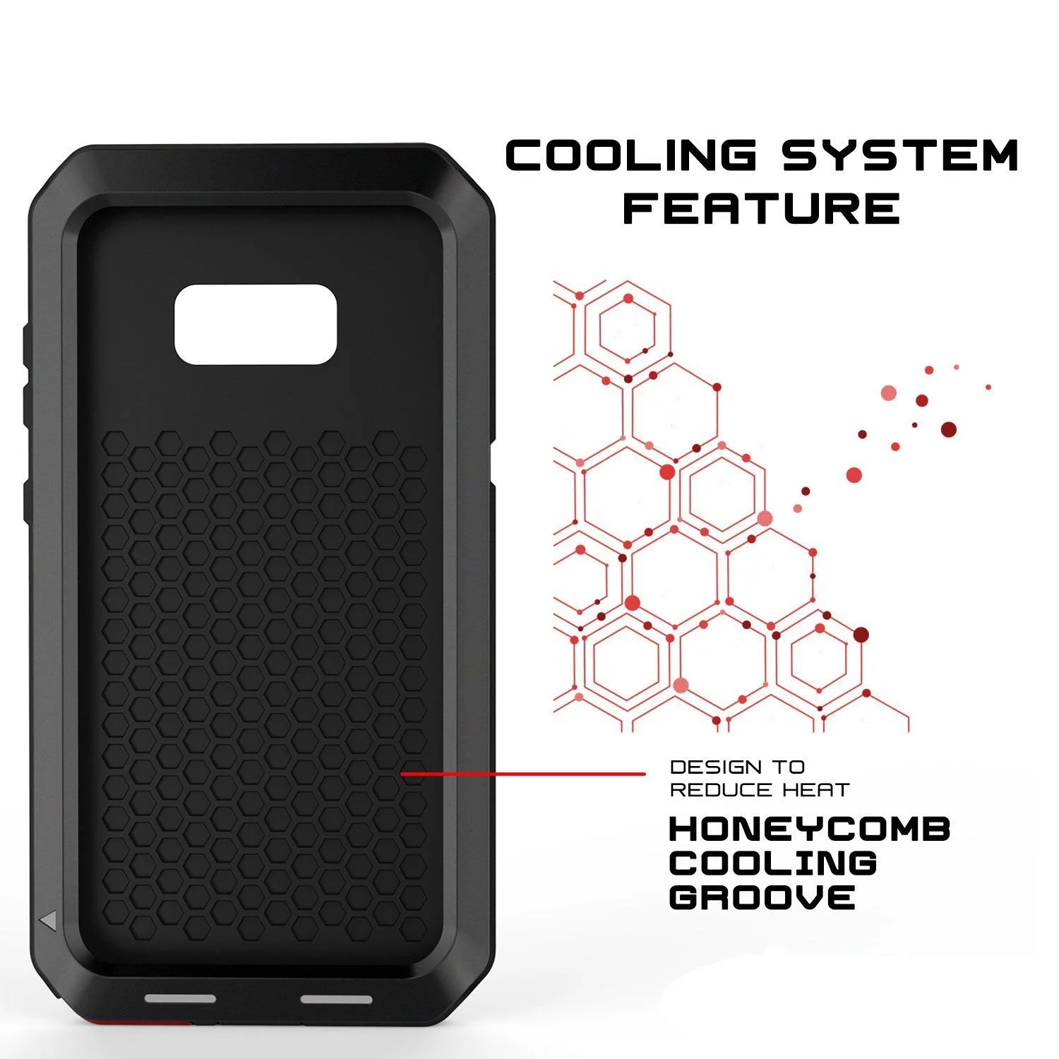 Gorilla Aluminum Metal Samsung Galaxy S22 Plus Case (Black) Heavy Duty Military Grade Shockproof and Scratch Resistant Protection, Rugged Outdoor Travel