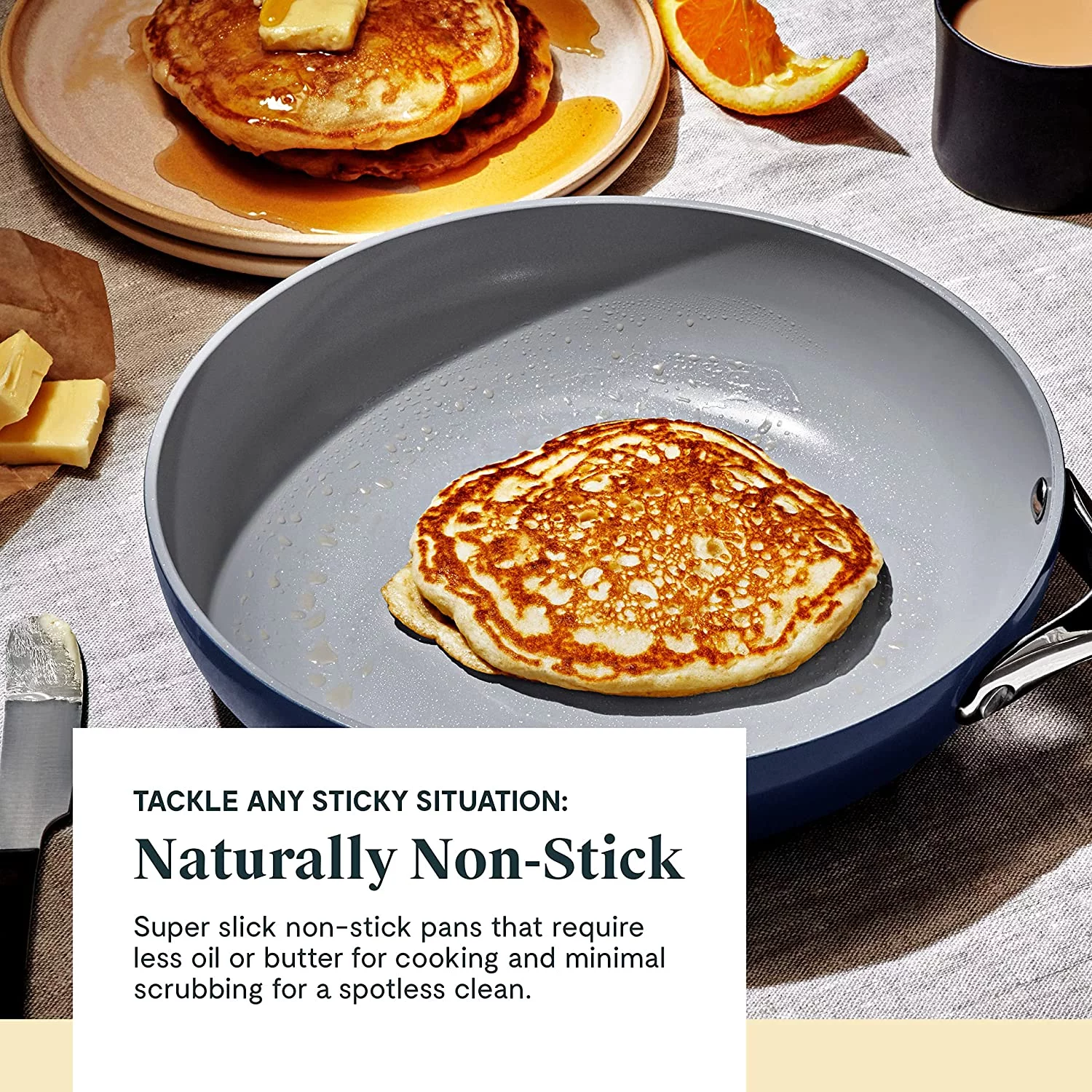 Caraway Nonstick Ceramic Cookware Set (12 Piece) Pots  Pans  Lids and Kitchen Storage - Non Toxic  PTFE & PFOA Free - Oven Safe & Compatible with All Stovetops (Gas  Electric &