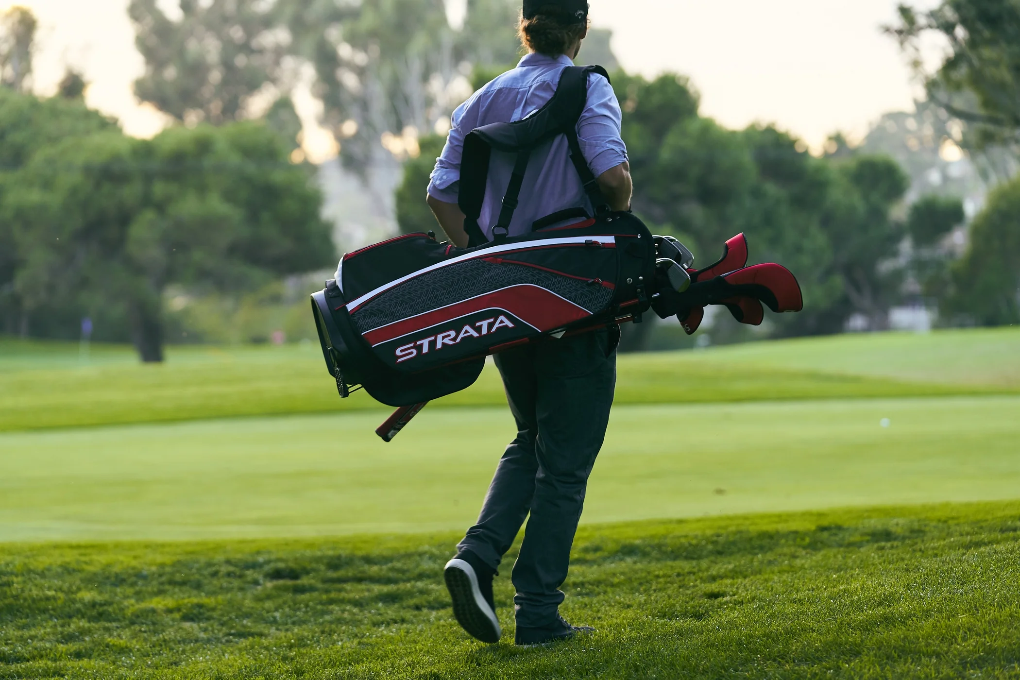 Callaway Men's Strata '19 Complete 12-Piece Steel Golf Club Set with Bag, Right Handed