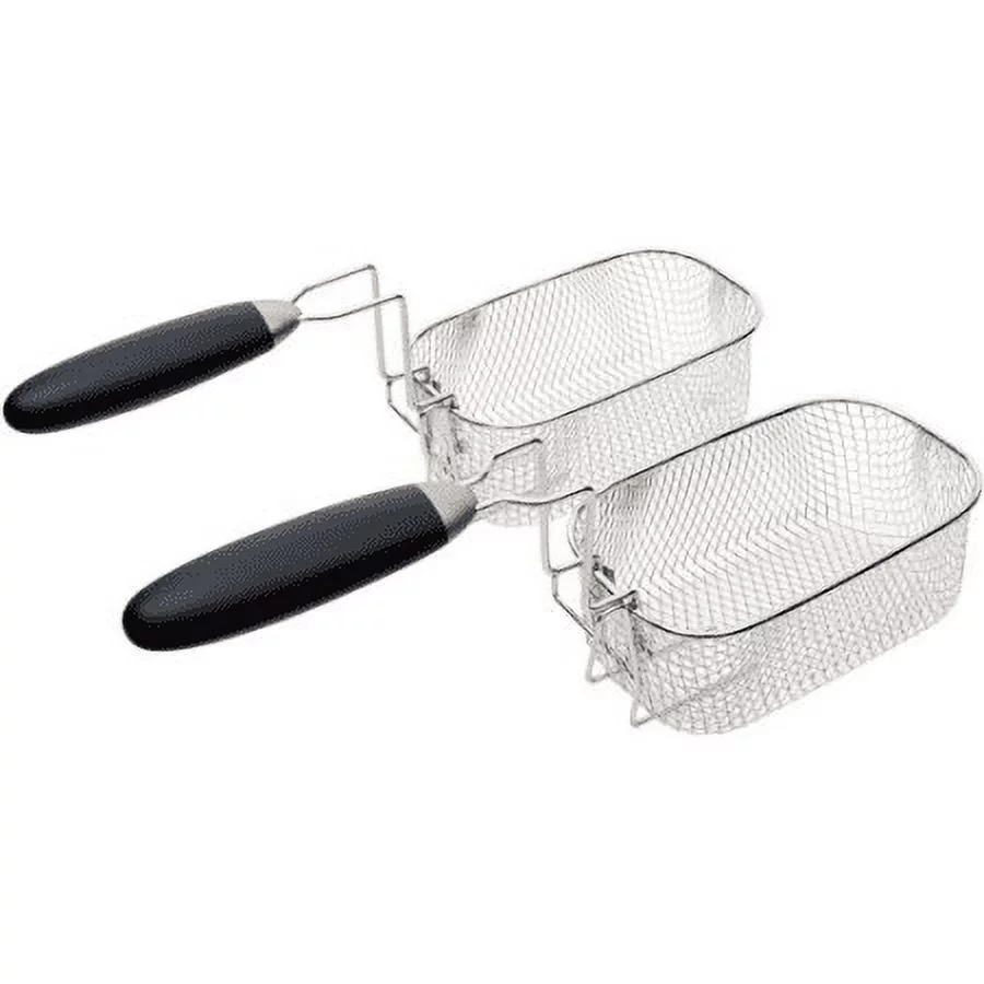 Farberware Royalty 4-Liter Deep Fryer, Stainless Steel, Dual Basket, New, Model 103736