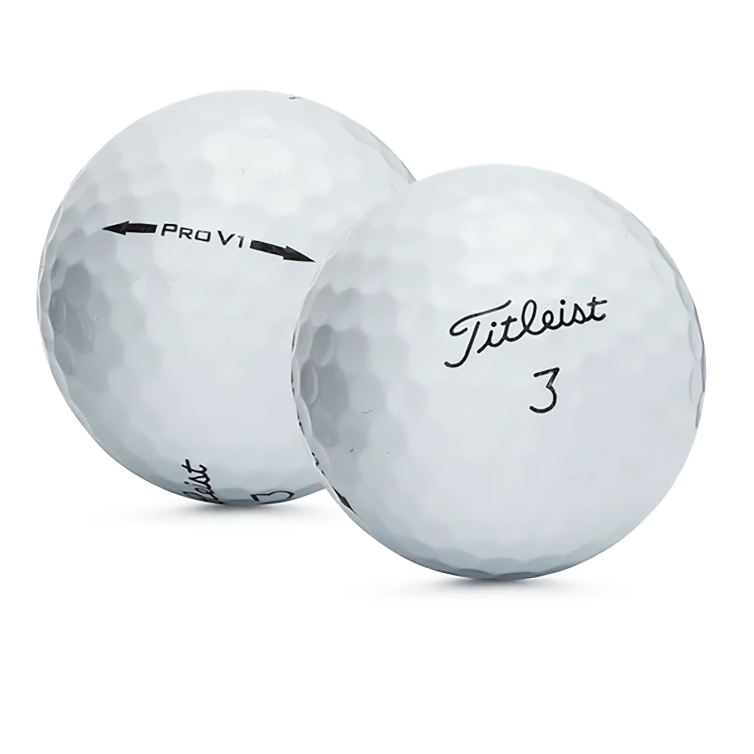 Titleist ProV1 2014 Golf Balls, Mint Refinished Quality, 50 Pack, White