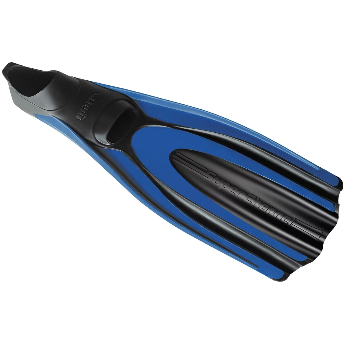 Mares Superchannel Full Foot Scuba Fins (Yellow, 11-12)
