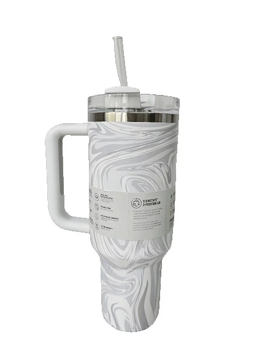 Stanley The Quencher H2.0 FlowState Tumbler Limited Edition Color | 40 OZ - Polar Swirl