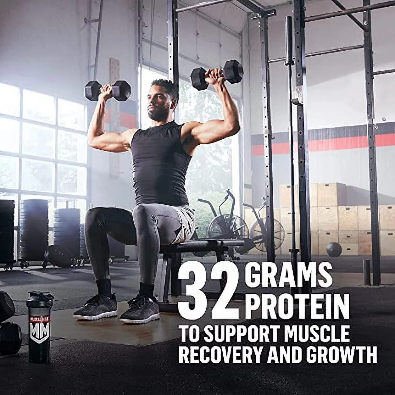 Muscle Milk Genuine Protein Powder, Chocolate, 1.93 Pound, 12 Servings