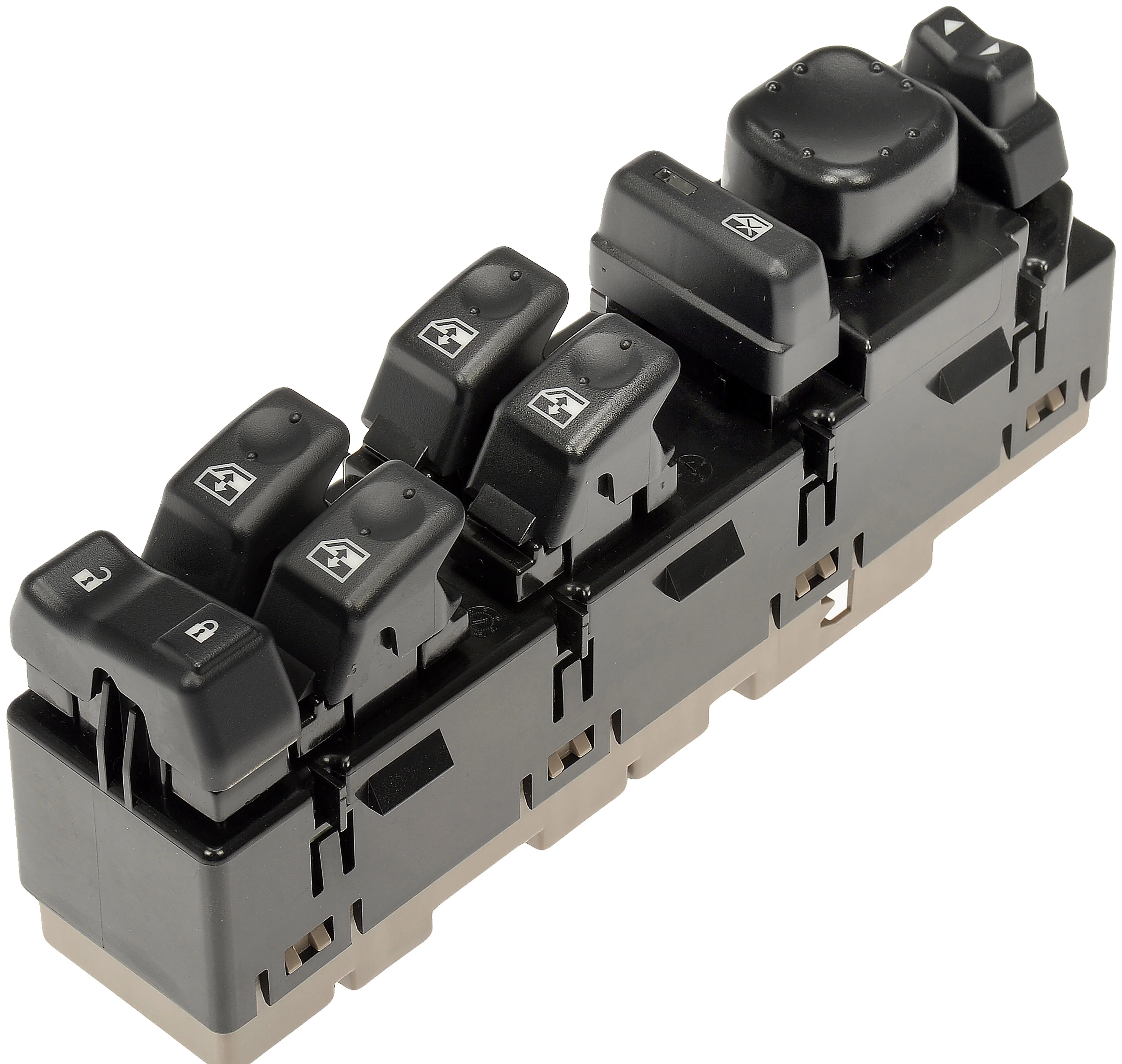 Dorman 901-075 Front Driver Side Master Window Switch Assembly - 8 Button for Specific Cadillac / Chevrolet / GMC Models