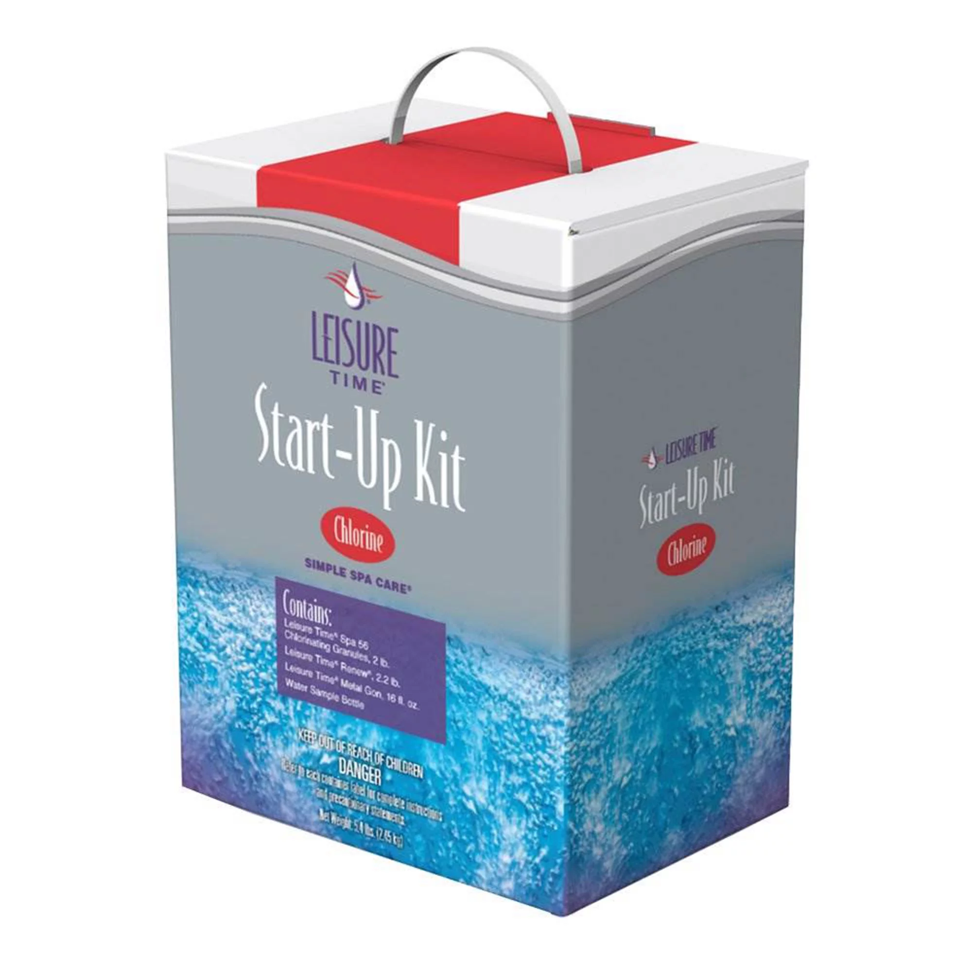 Coleman SaluSpa Inflatable Hot Tub Spa with Chlorine Spa Sanitizer Kit