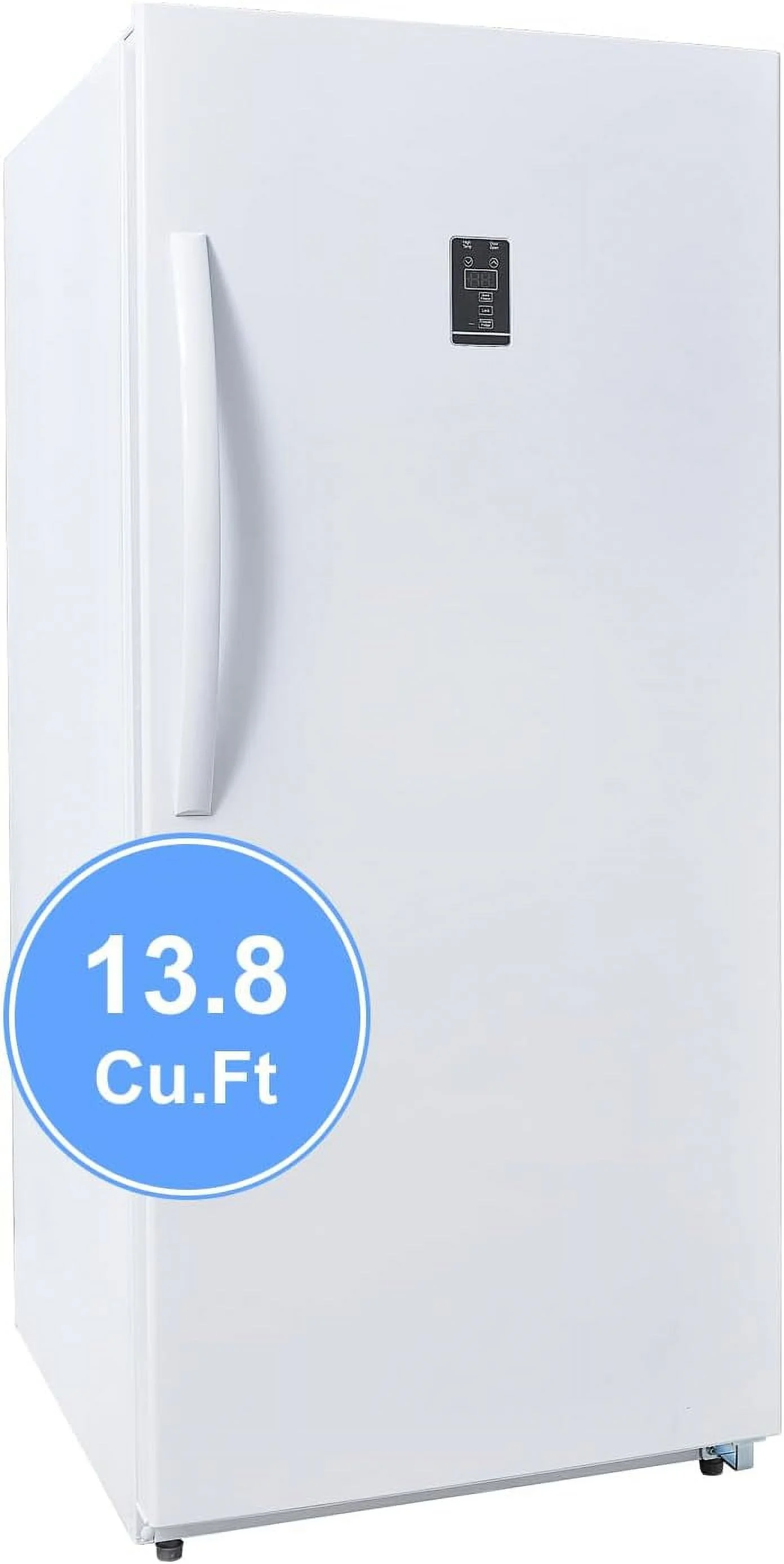 SMAD 13.8 Cu ft Upright Convertible Freezer Refrigerator, Single Door for Home Kitchen Restaurant