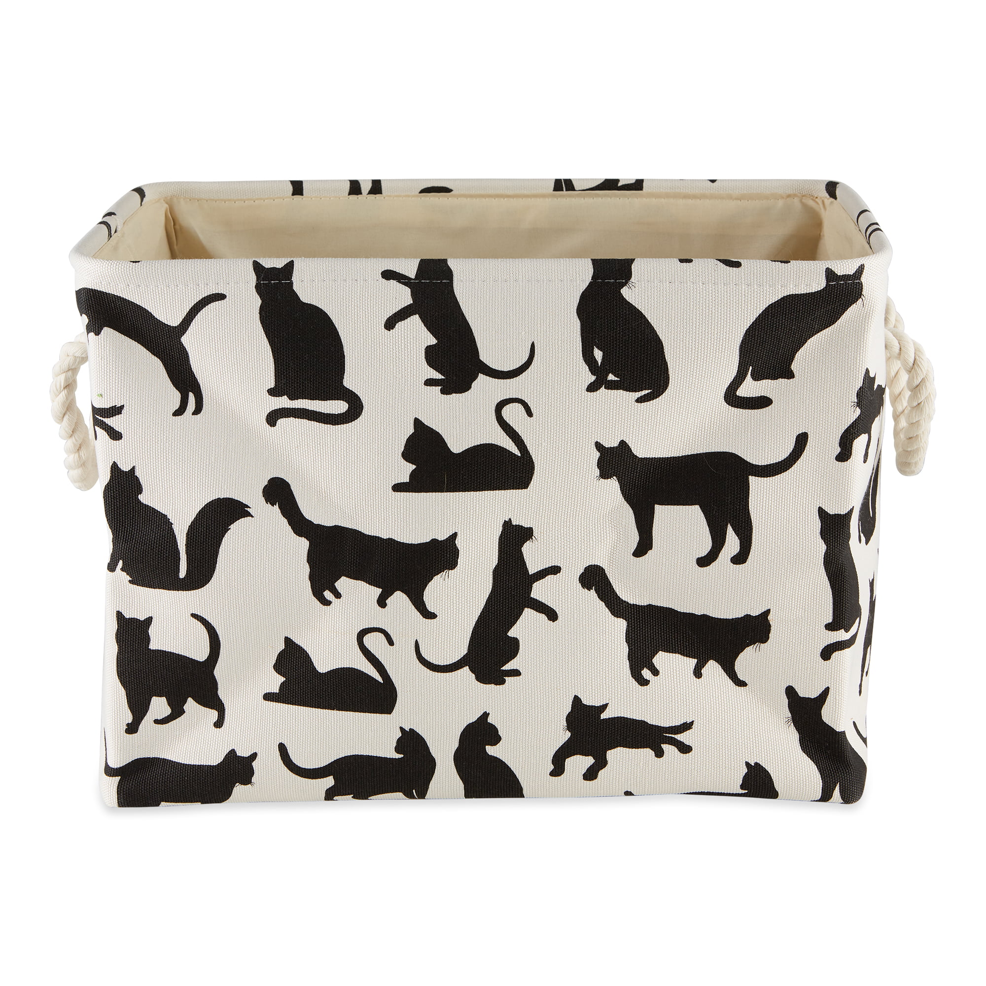 Bone Dry Pet Storage Collection with Soft Rope Handles, Large Rectangle, 17.5x12x15