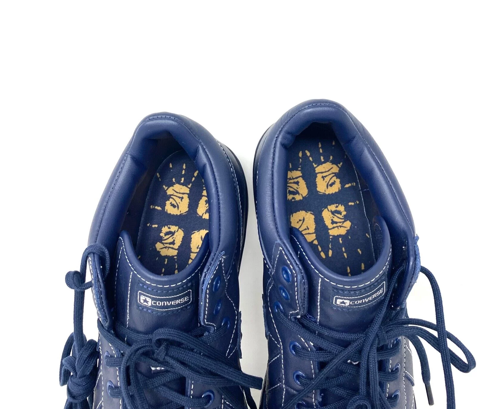 Converse Cons Sage Fastbreak Pro Mid Shoes Skate Leather Navy Casual A02016C