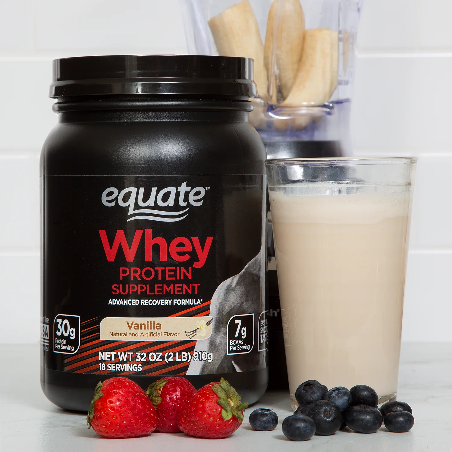 Equate Whey Protein Supplement Vanilla