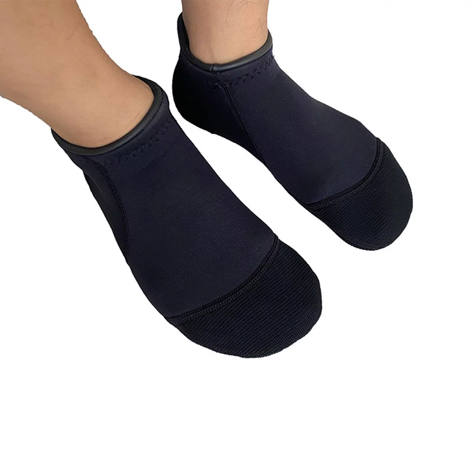 2Pairs Scuba Diving Socks Snorkeling Scratchproof Waterproof Warm Surfing Booties 3mm Neoprene Socks for Skiing, Volleyball, Swim, Kayaking, M XL