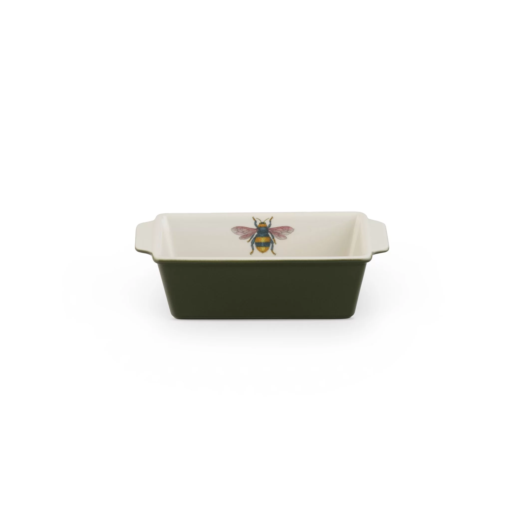 Portmeirion Botanic Garden Harmony Loaf Pan 15 Fluid Ounces - Forest Green