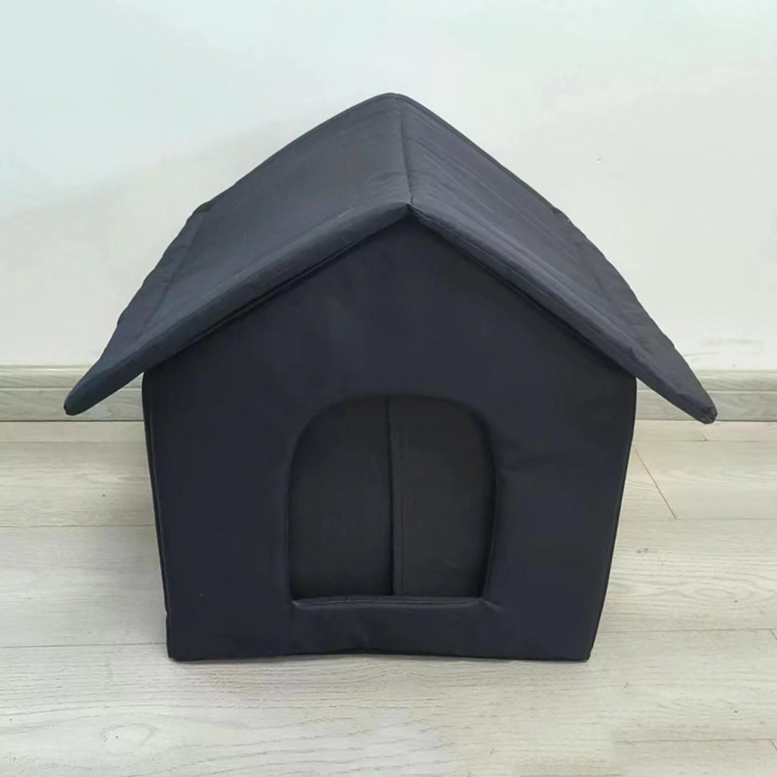 Portable Stray Cats Shelter Waterproof Small Dogs Kennel Puppy Kitten Pet Supplies Tent Furniture Cave Bed Outdoor Feral Cats Warm House 40cmx35cmx40cm