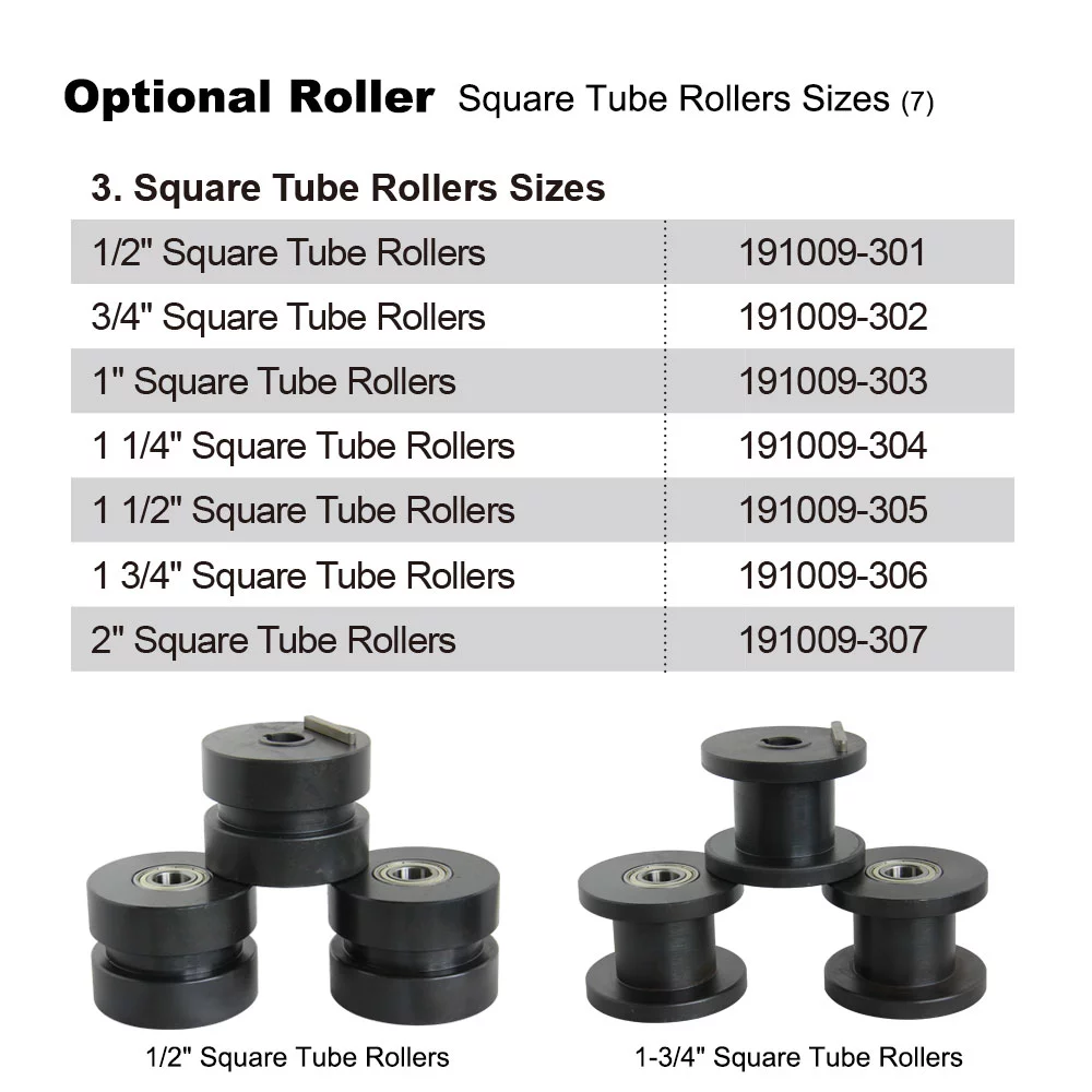 KAKA INDUSTRIAL TR-60L Manual Tube Pipe Roller Bender, High Precision Tube Pipe Bender,WITHOUT Any rollers