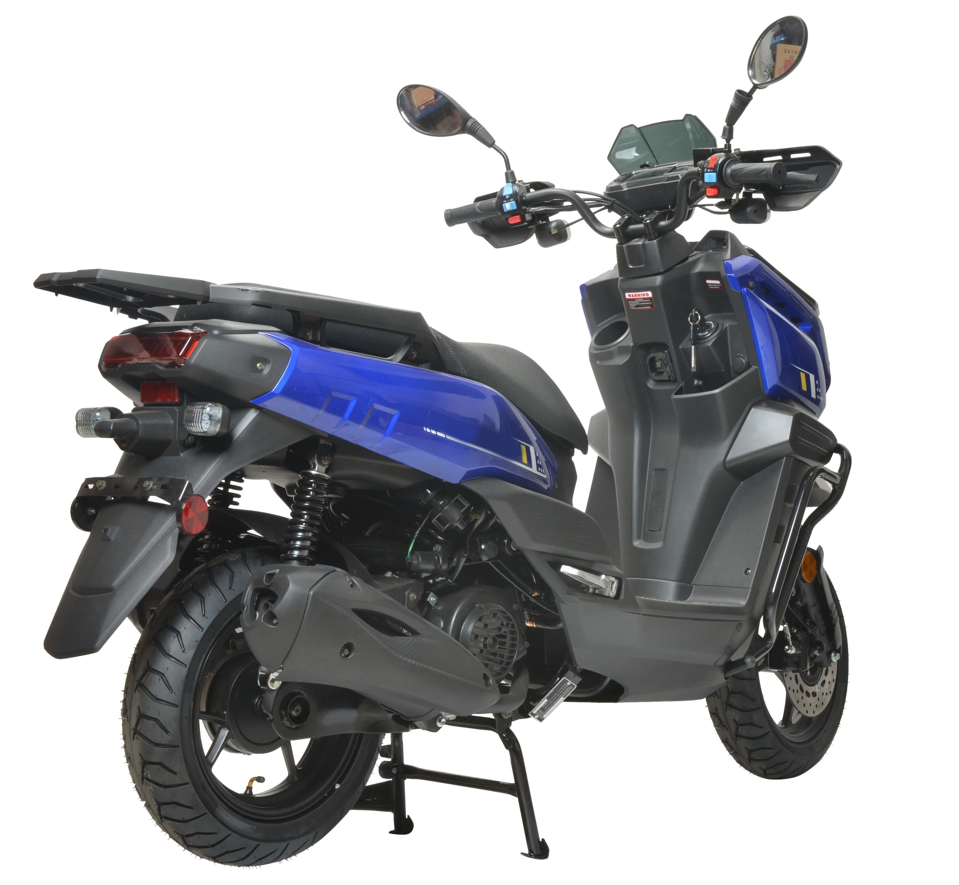HHH Tank 150 Moped Gas Scooter 150cc Motorcycle Automatic Adult Bike with 12