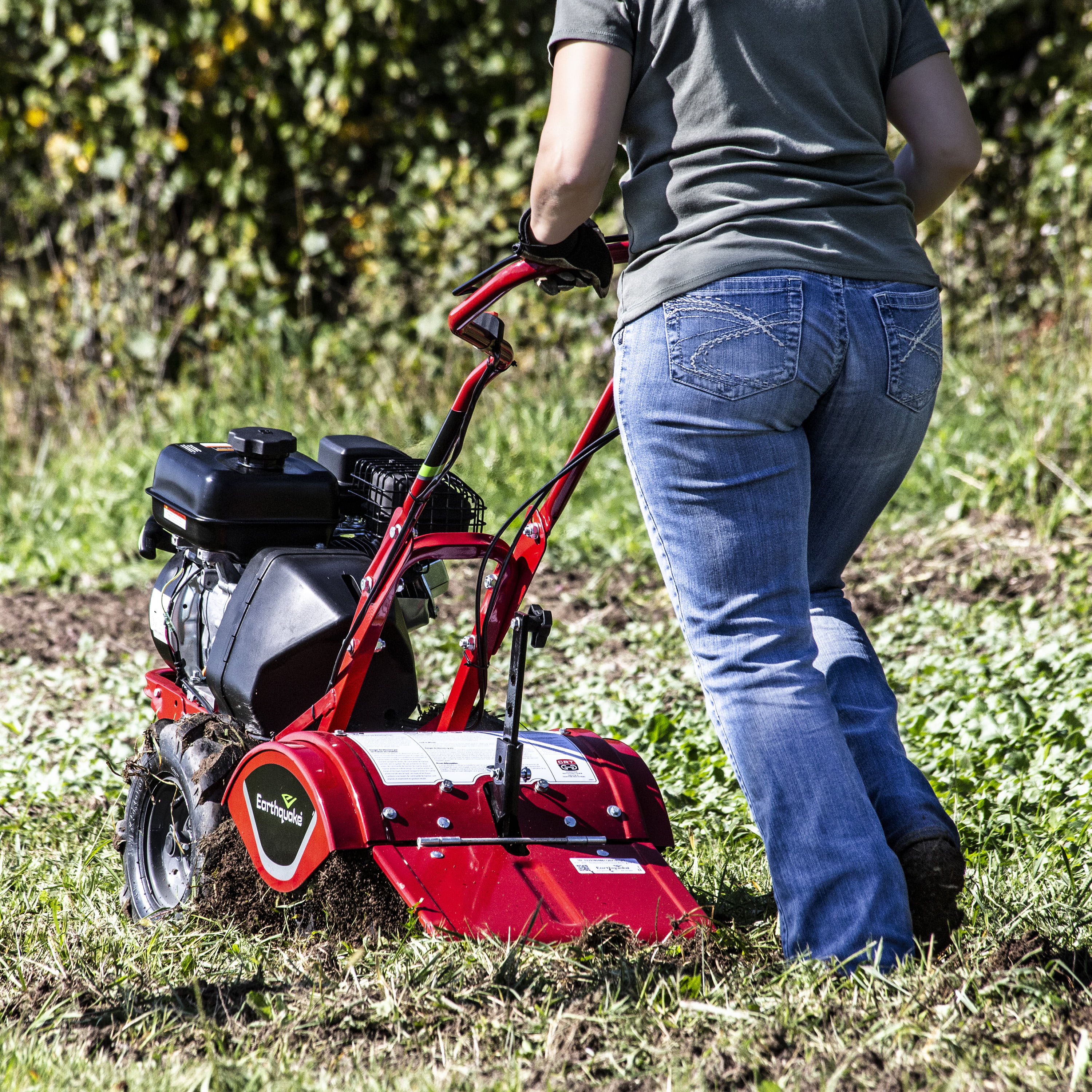 Earthquake® Victory™ Rear Tine Tiller, Powerful 212cc 4-Cycle Viper™ Engine, 33970