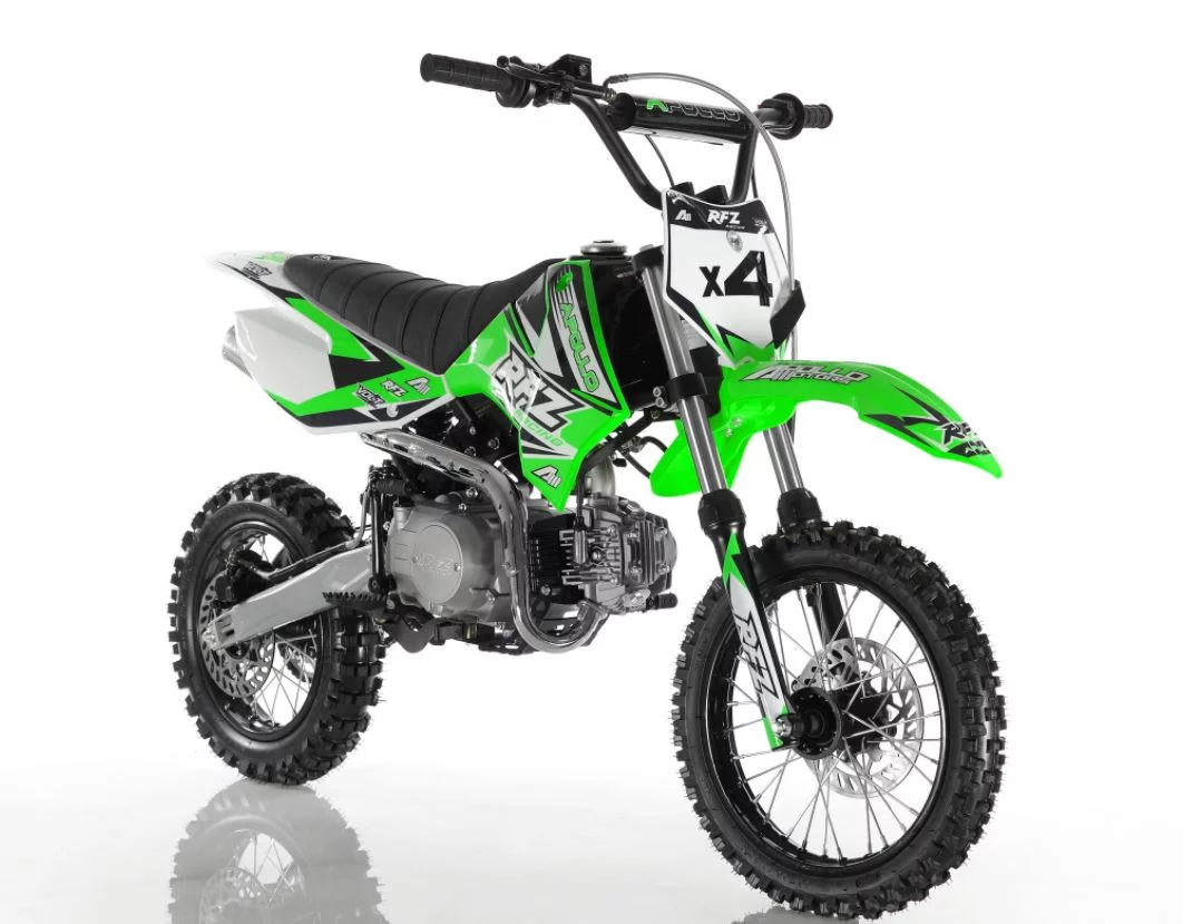 2023 Brand New Dirtbike Apollo DB-X 4 110cc Dirt Bike Semi Auto Transmission Kick start 4 Stroke Gas bike for youth and kids. Pitbike with (14
