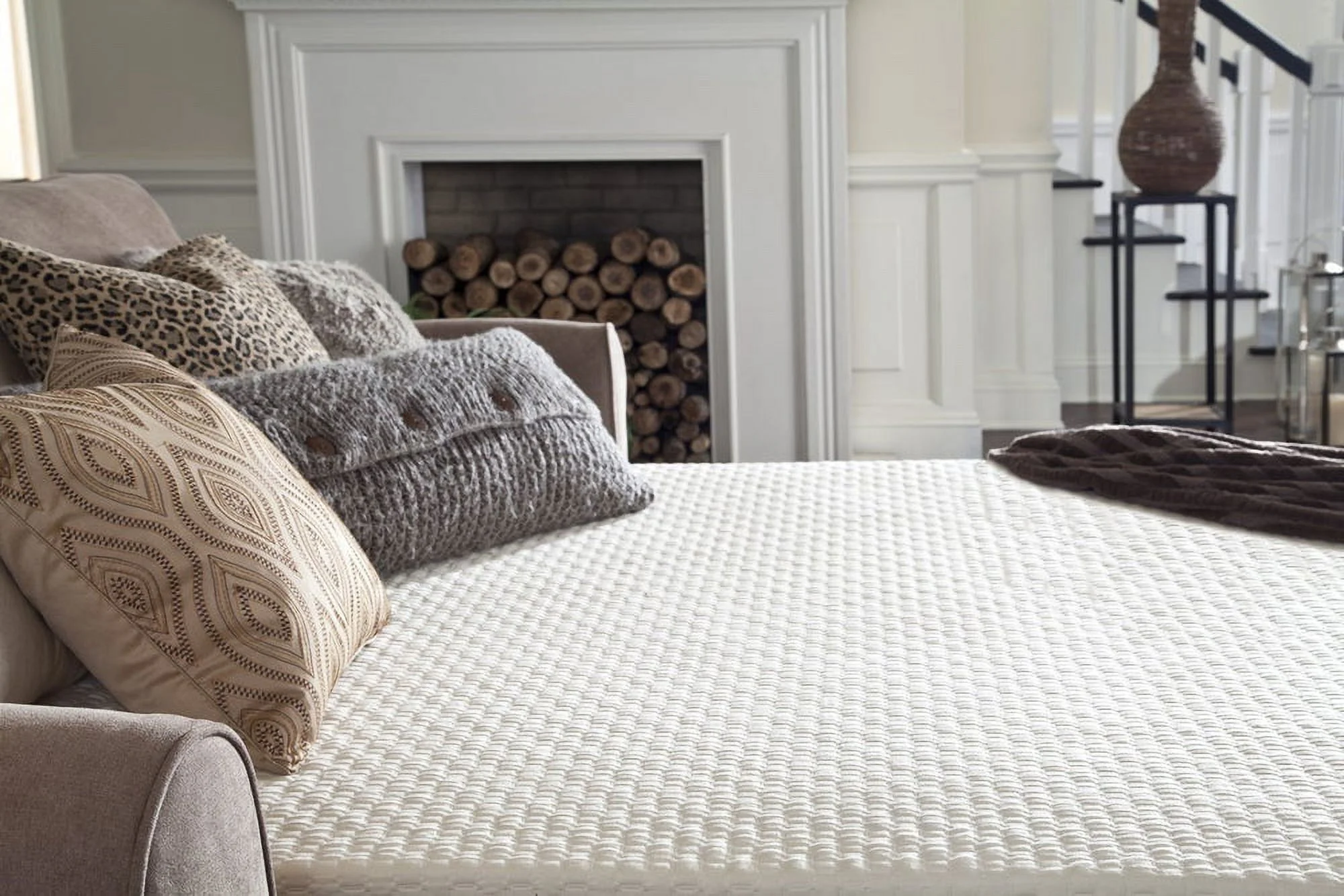 PlushBeds Resort Quality Sofa Mattress with Premium Memory Foam - Full