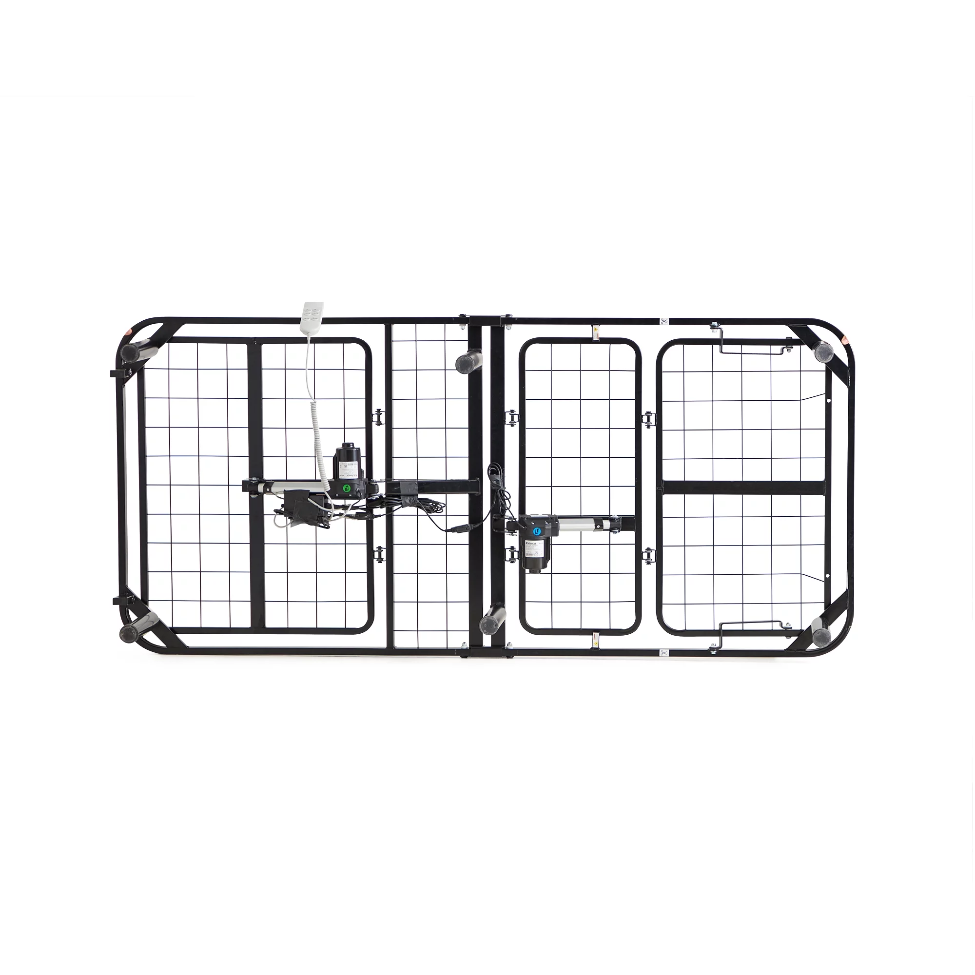 Lucid Basic Remote Controlled Steel Adjustable Bed Base, Twin XL