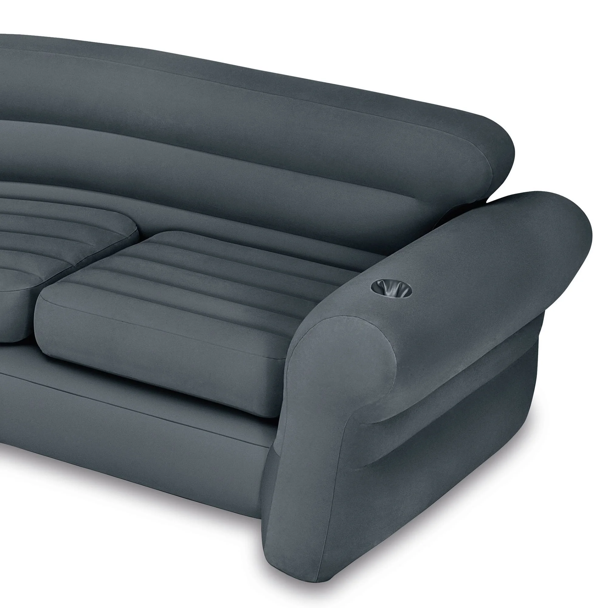 Intex Inflatable Corner Sectional Sofa & Ultra Lounge Chair and Ottoman Set