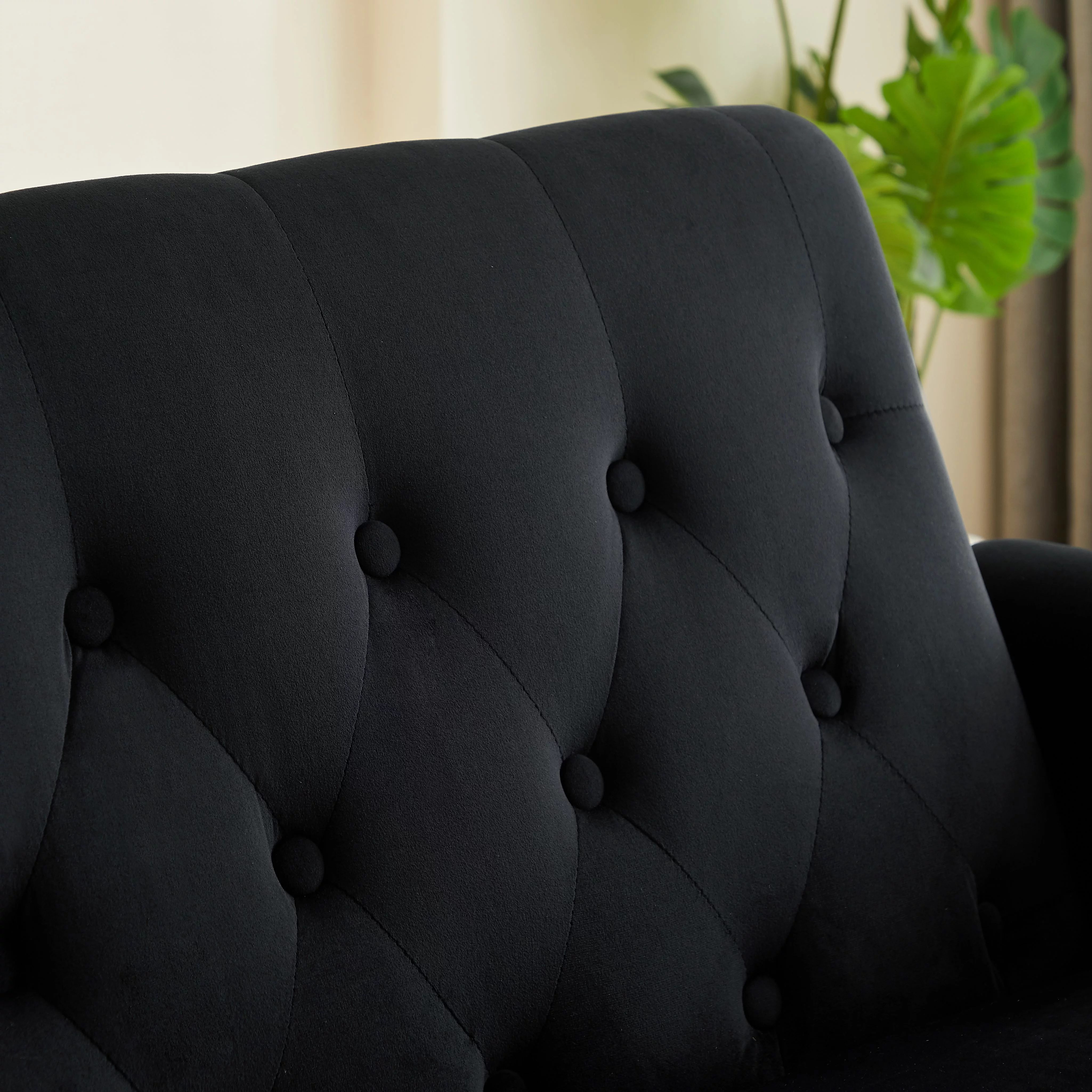 Modern Pull Out Convertible Sleeper Sofa Bed, Velvet Folding Futon Couch Loveseat Recliner with Adjsutable Backrest Pillows for Living Room Bedroom Apartment Office