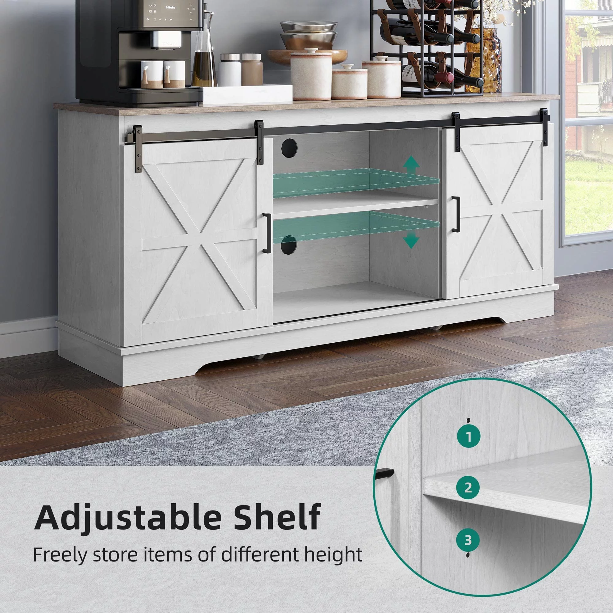 DEXTRUS Buffet Cabinet, 59