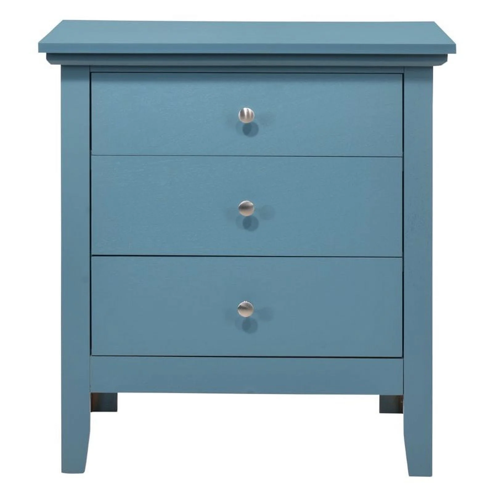 Home Square 2-Piece Set with 8-Drawer Dresser and 3-Drawer Nightstand in Teal
