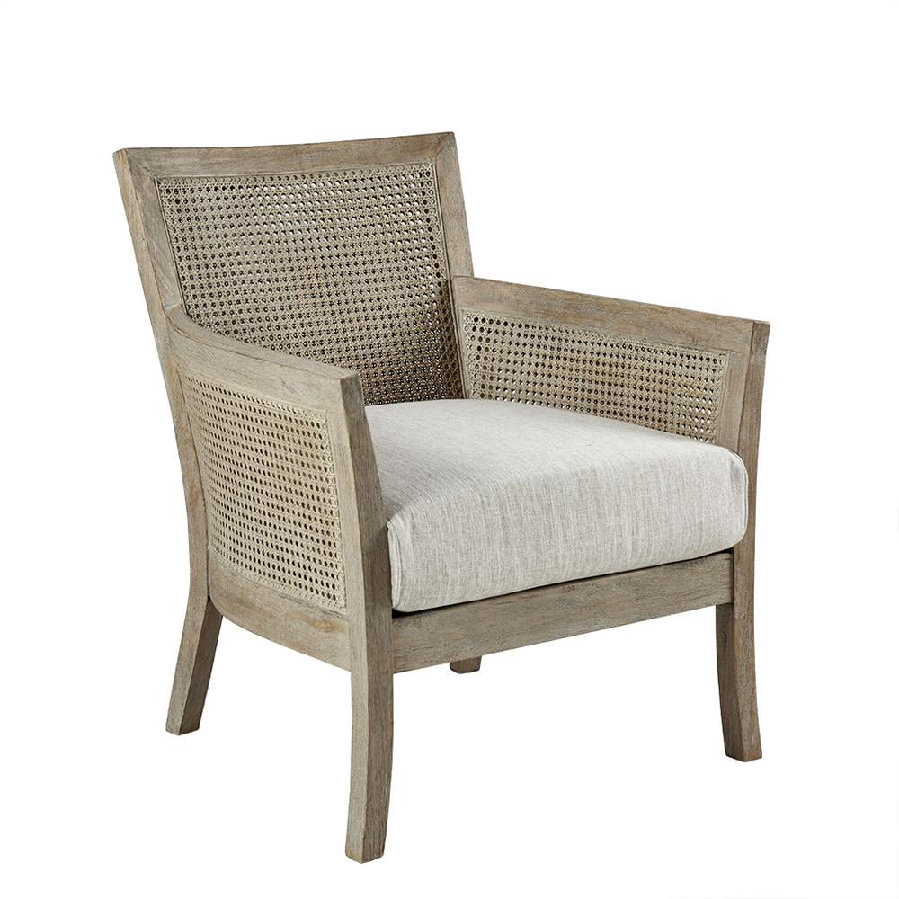 Rustic Cane Back Accent Chair, Belen Kox
