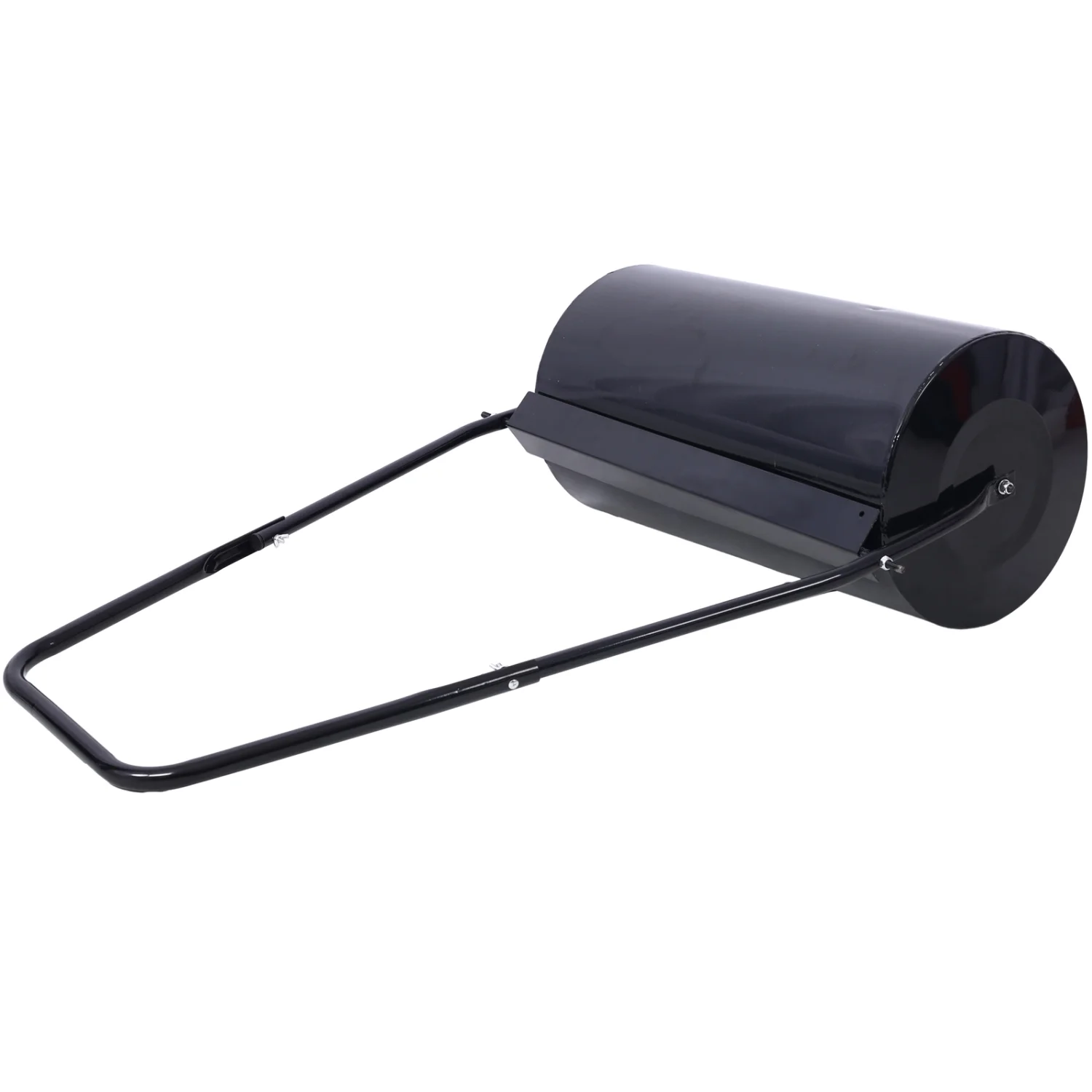 Lawn Roller  Push/Tow Behind Water/Sand Filled Steel Yard Sod Roller for Garden Backyard  13 Gallon