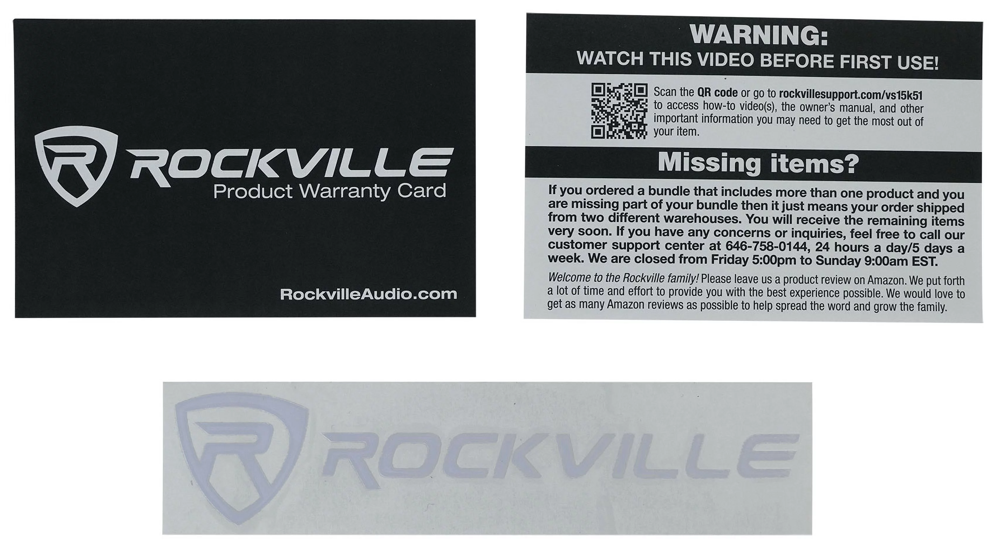 Rockville VS15K51 15