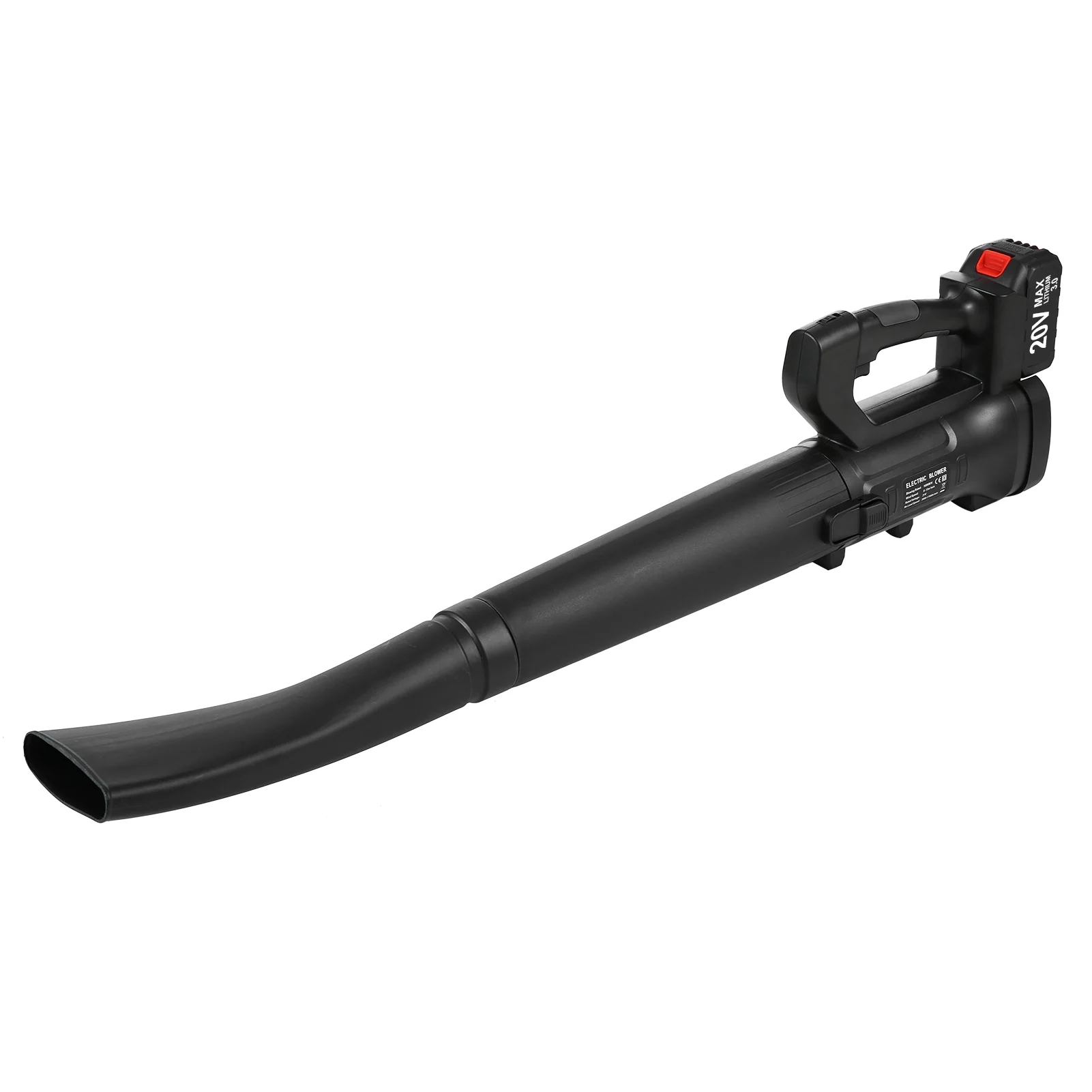 Geevorks Dust blower,2Pcs 3.0Ah Batteries Blower 2Pcs 3.0Ah 332-CFM/150-MPH Handheld Lawn Care 332-CFM/150-MPH Leaf Blower LCD 6-Speed Battery Powered Blower Patio Jobsite Blower 20V Battery HUIOP