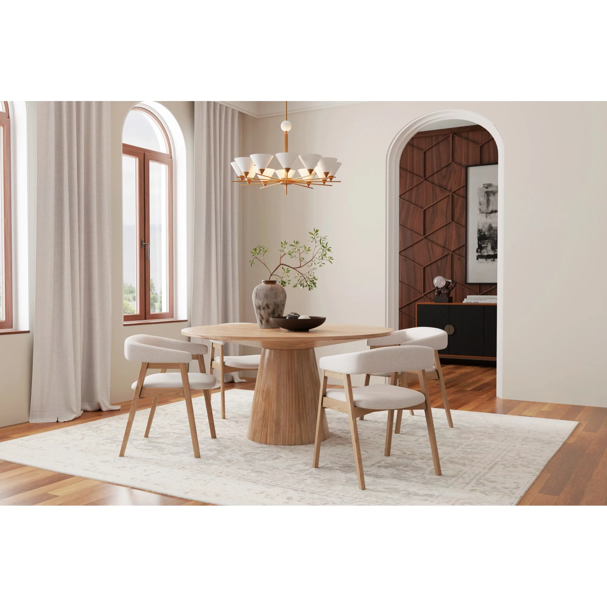 Alpine Furniture Cove Wood 59