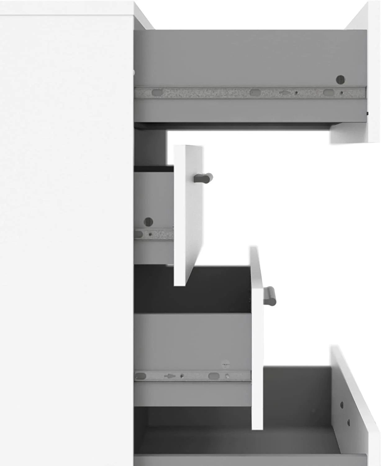 4 Drawer Chest, White