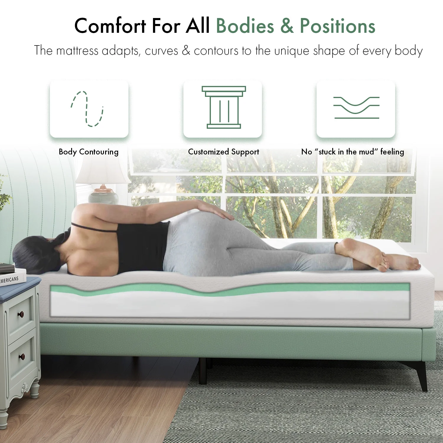 Queen Mattress Bed in a Box,10