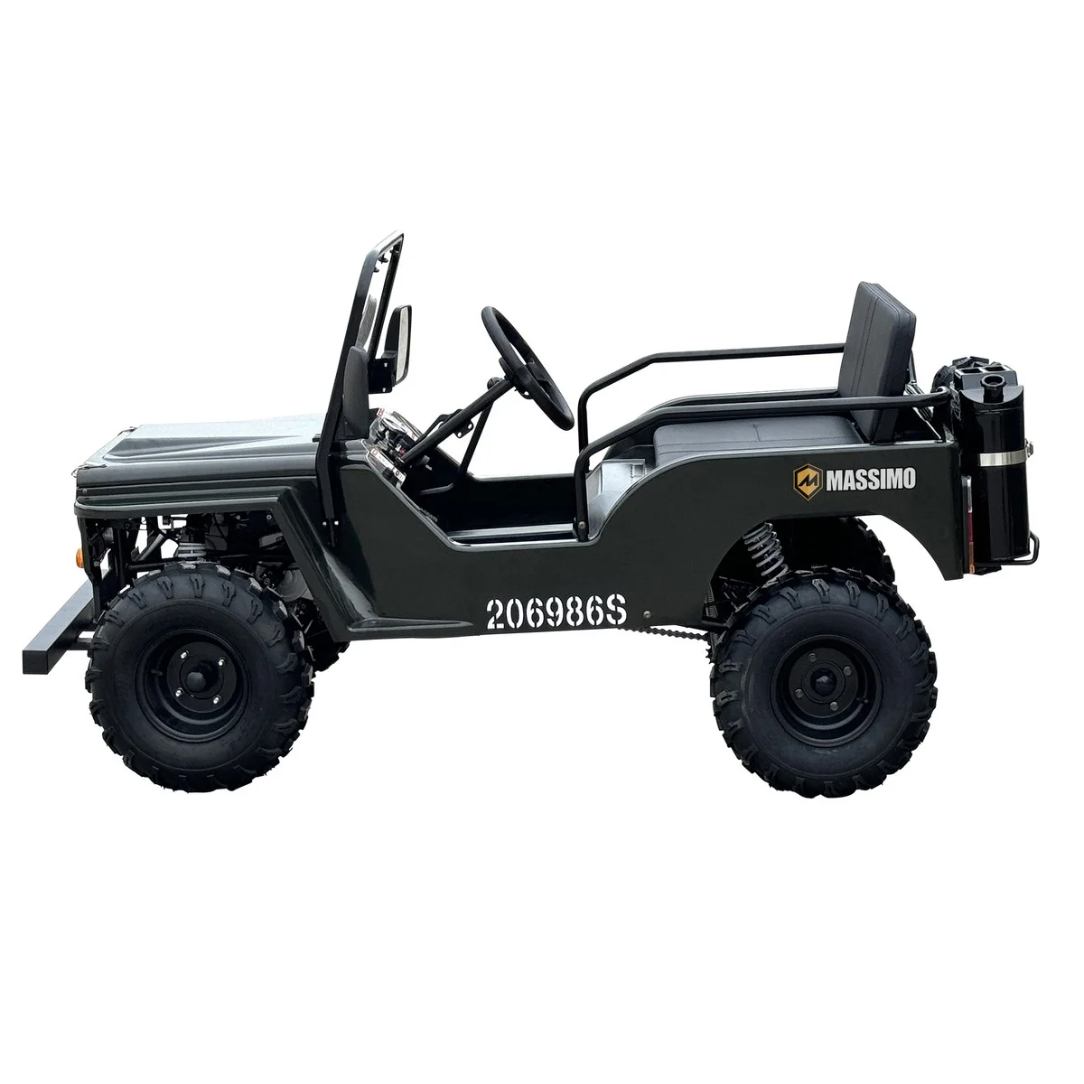 Massimo Mini 125 | 4 Stroke 9HP 2WD (Go Kart) (Green)