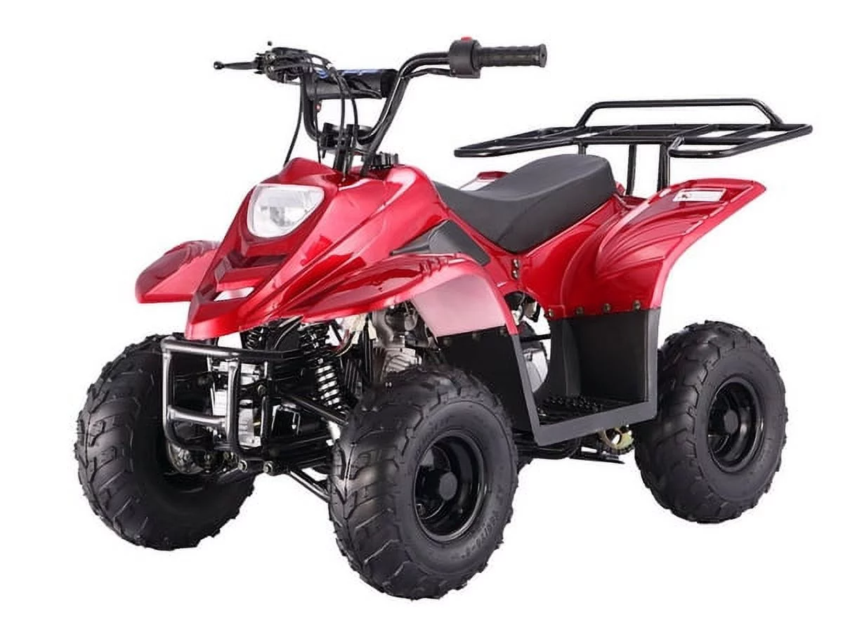 2021 TaoTao Boulder B1 110cc ATV -Tree Camo with GAS ATV quad 4 wheeler with Automatic Transmission, Remote Control with Free Rear Rack